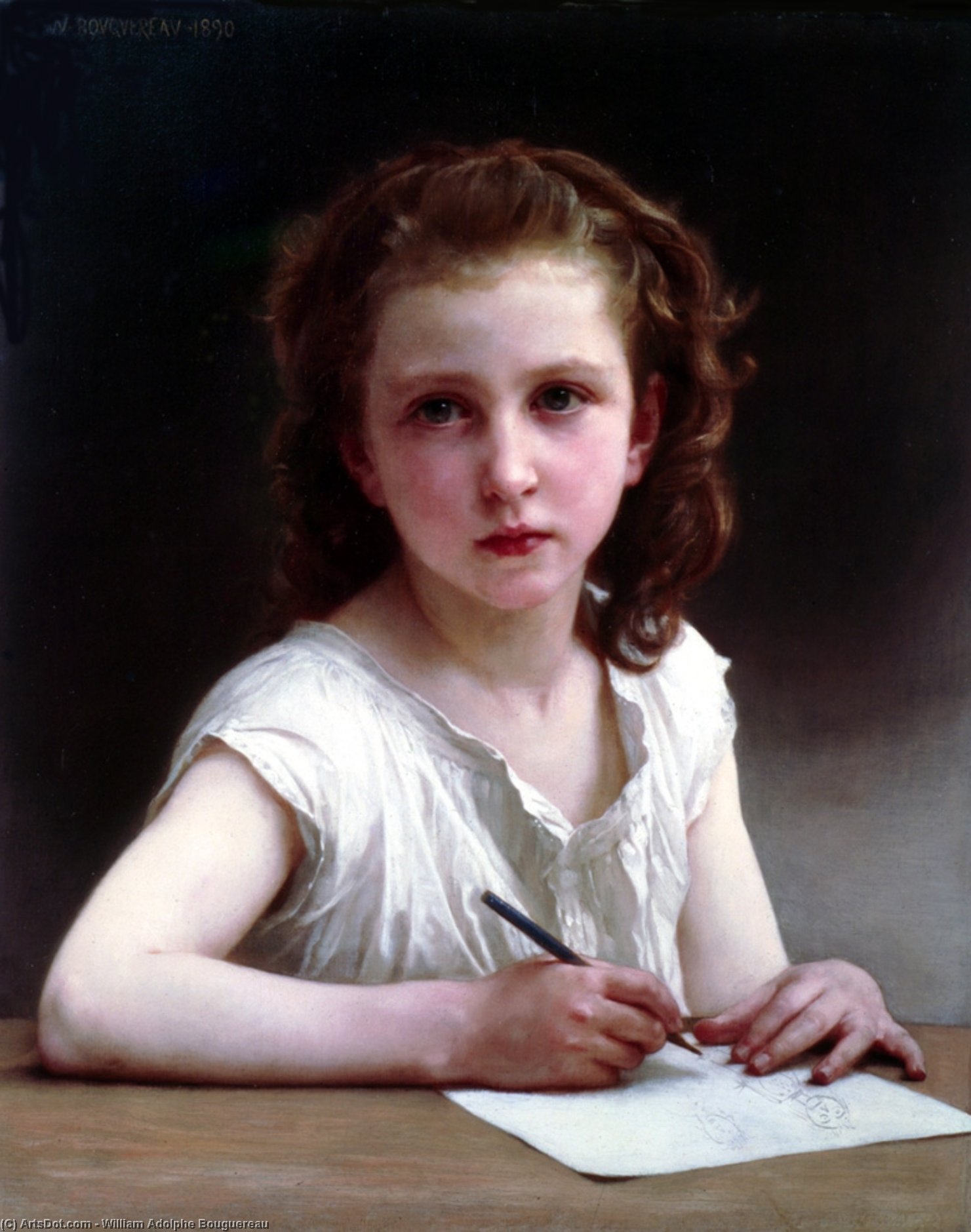 A Vocation — William-adolphe Bouguereau