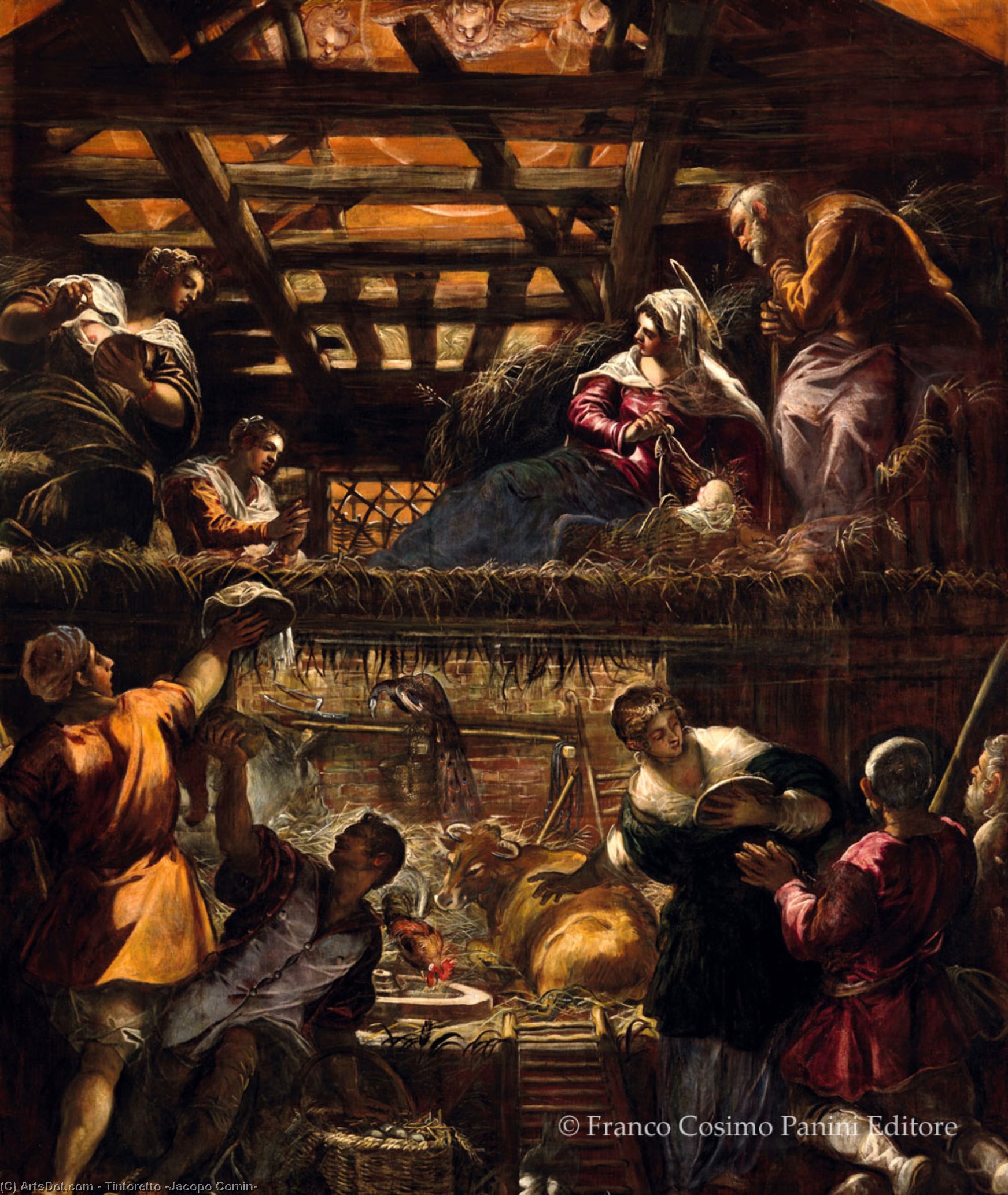 Tintoretto - Ærekligheden af høstvokterne