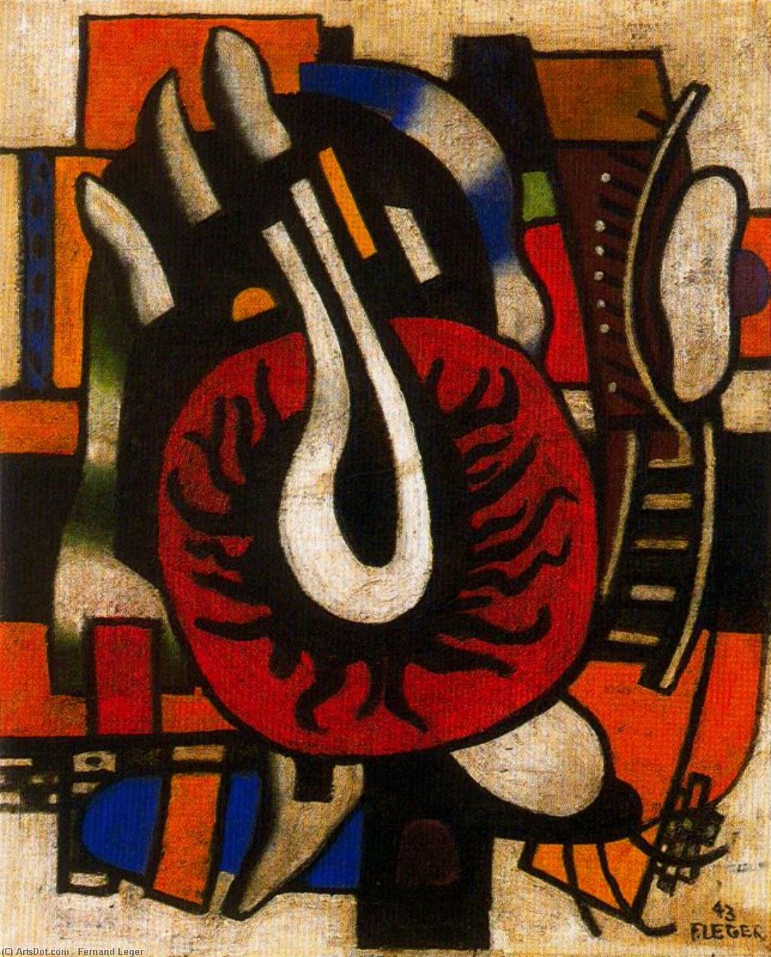 The Red Disc — Fernanas Ležė