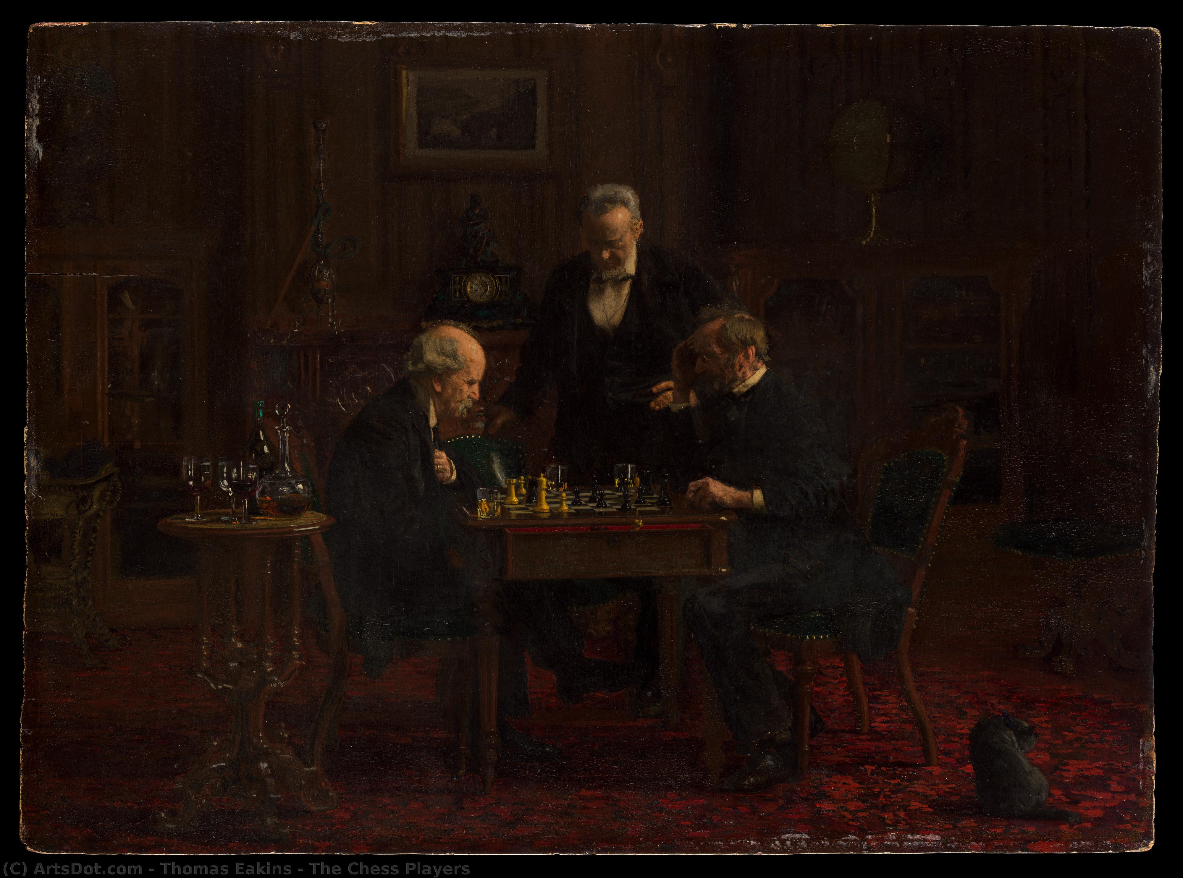 The Chess Players — Thomas Eakins
