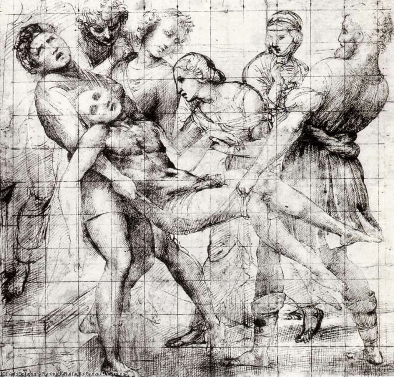 Raffaello - Çarmısta Çalışması