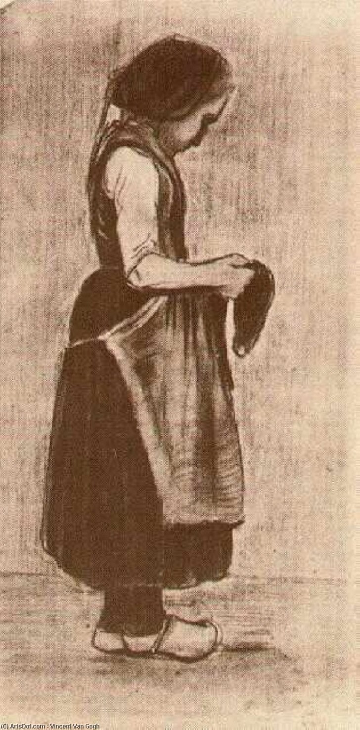 Stehende Dorstigerchen — Vincent Willem Van Gogh