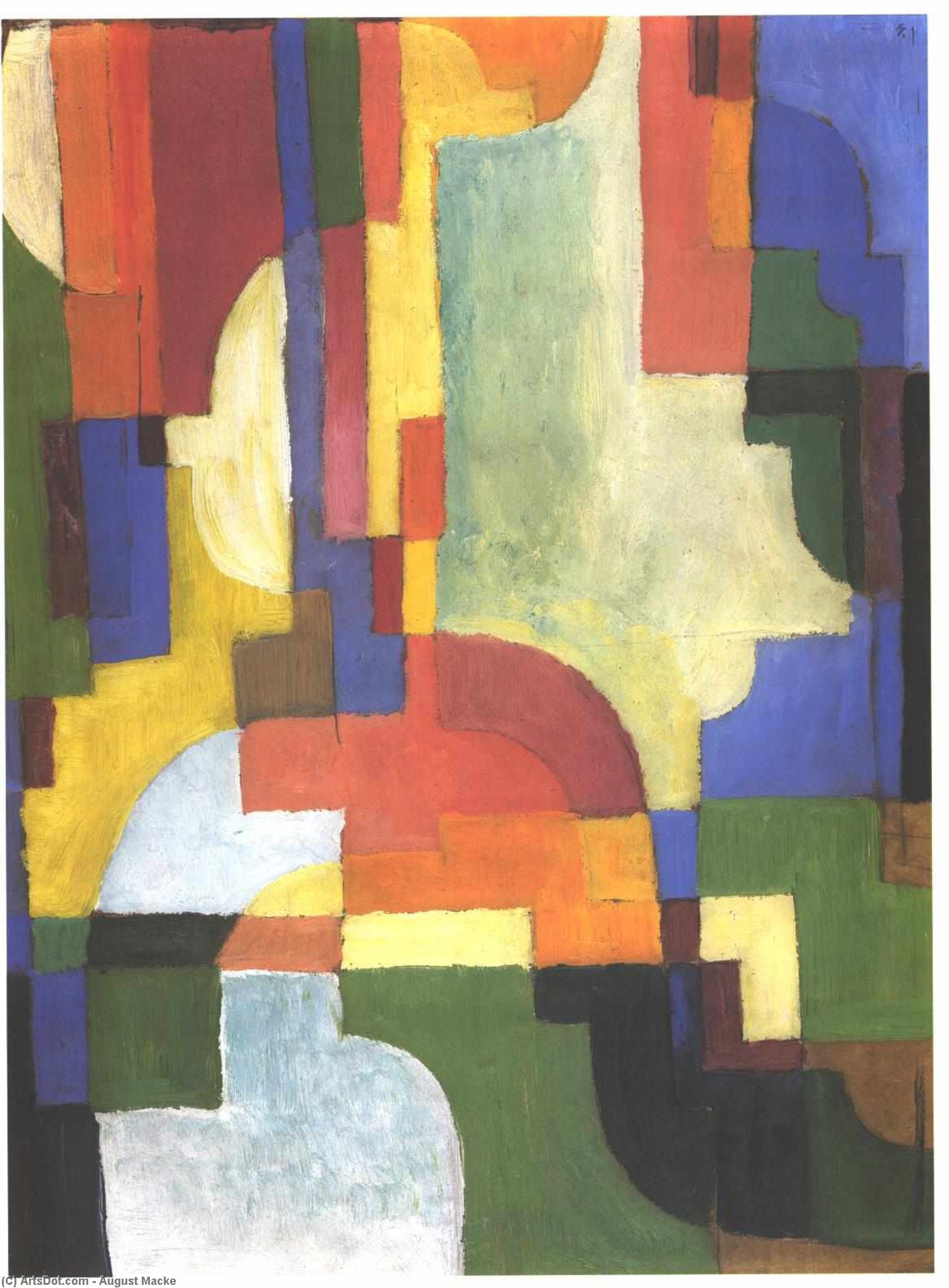 Colourfull Shapes — August Macke