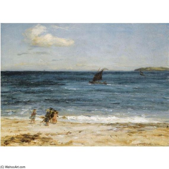 Beach Scene — Joseph Henderson