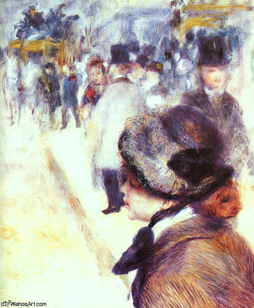Place Clichy, Fitzwilliam Museum Zu Cambridge — Pierre-auguste Renoir