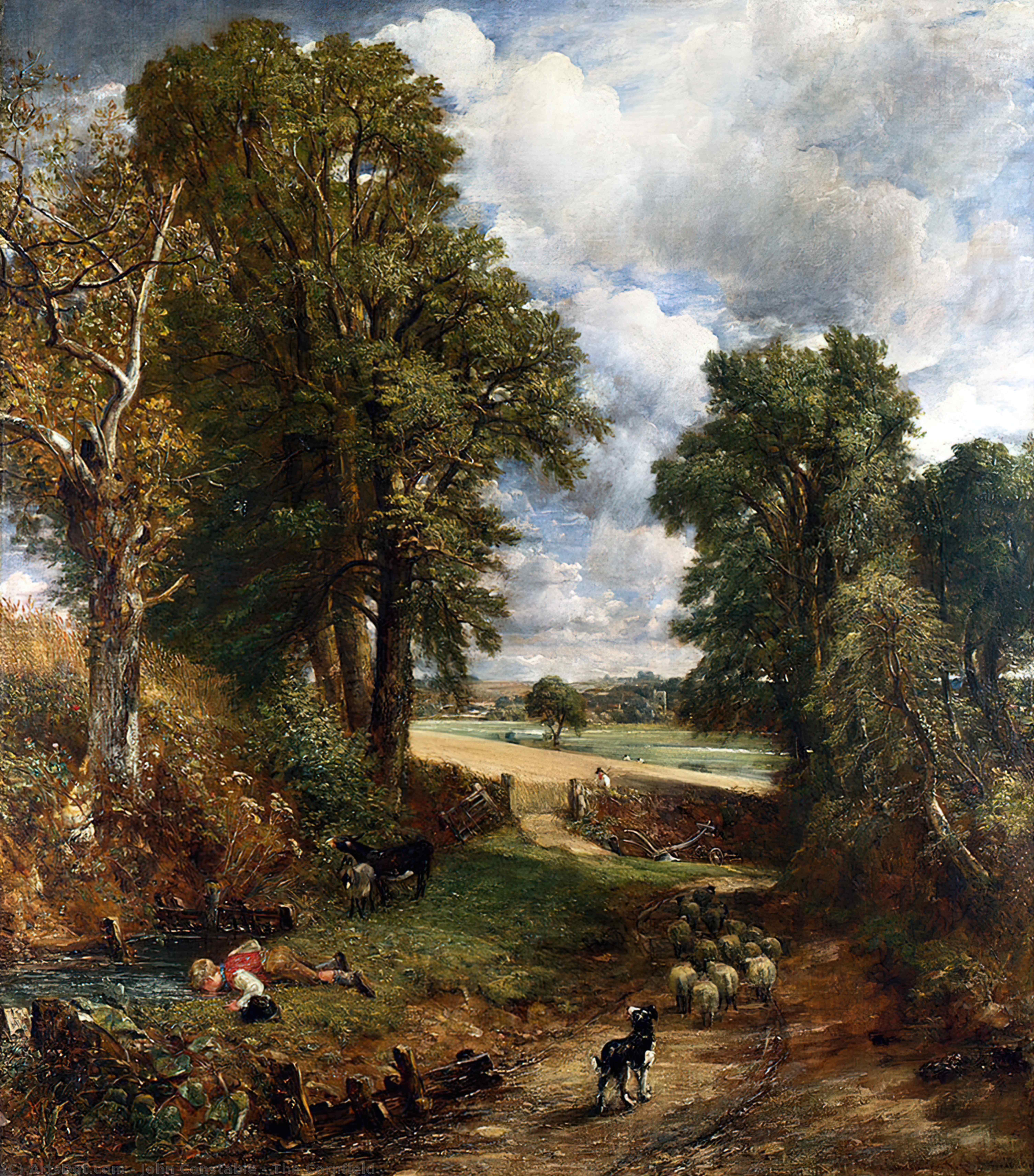 John Constable - O Campo