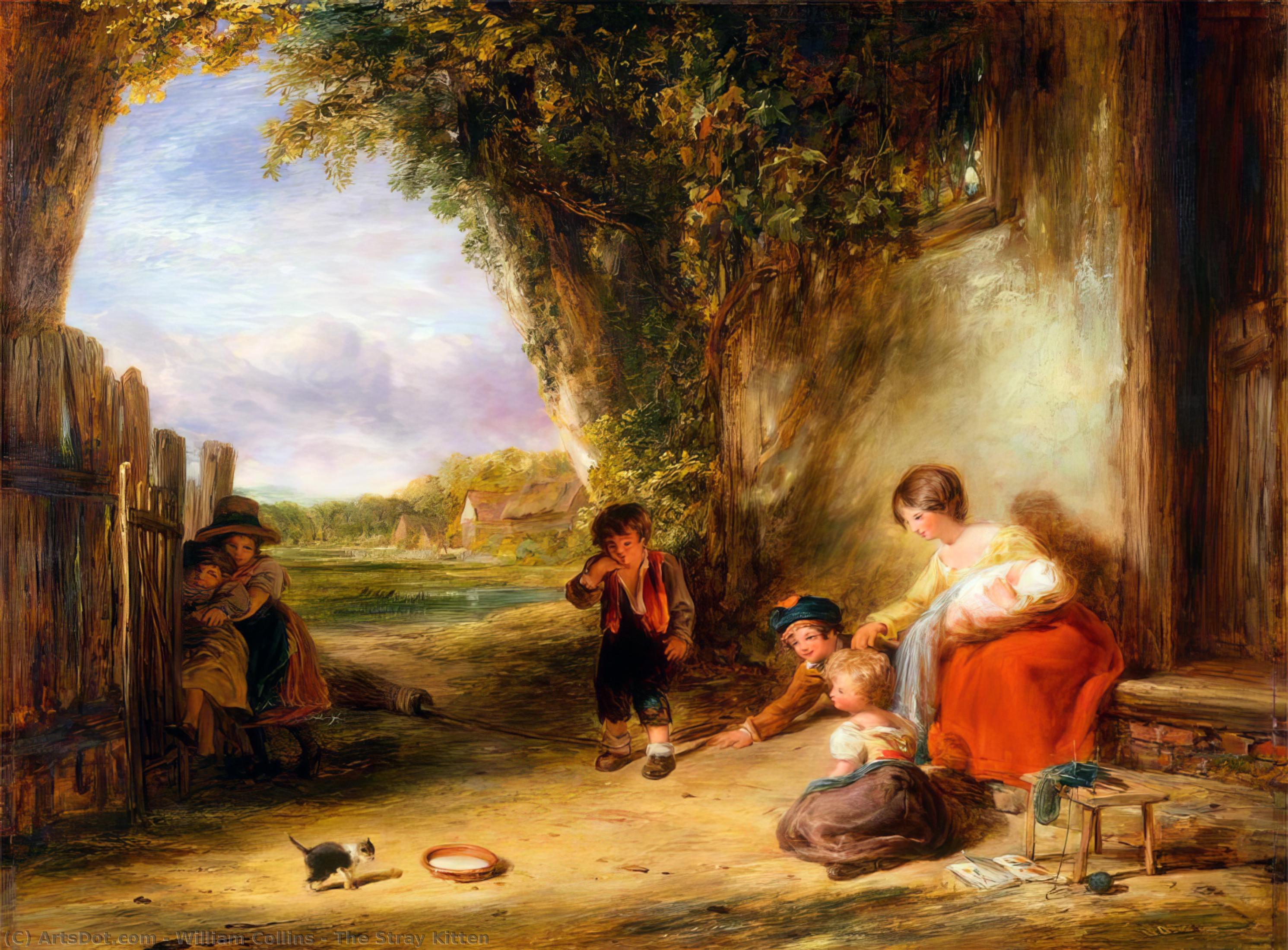 The Stray Kitten — William Collins