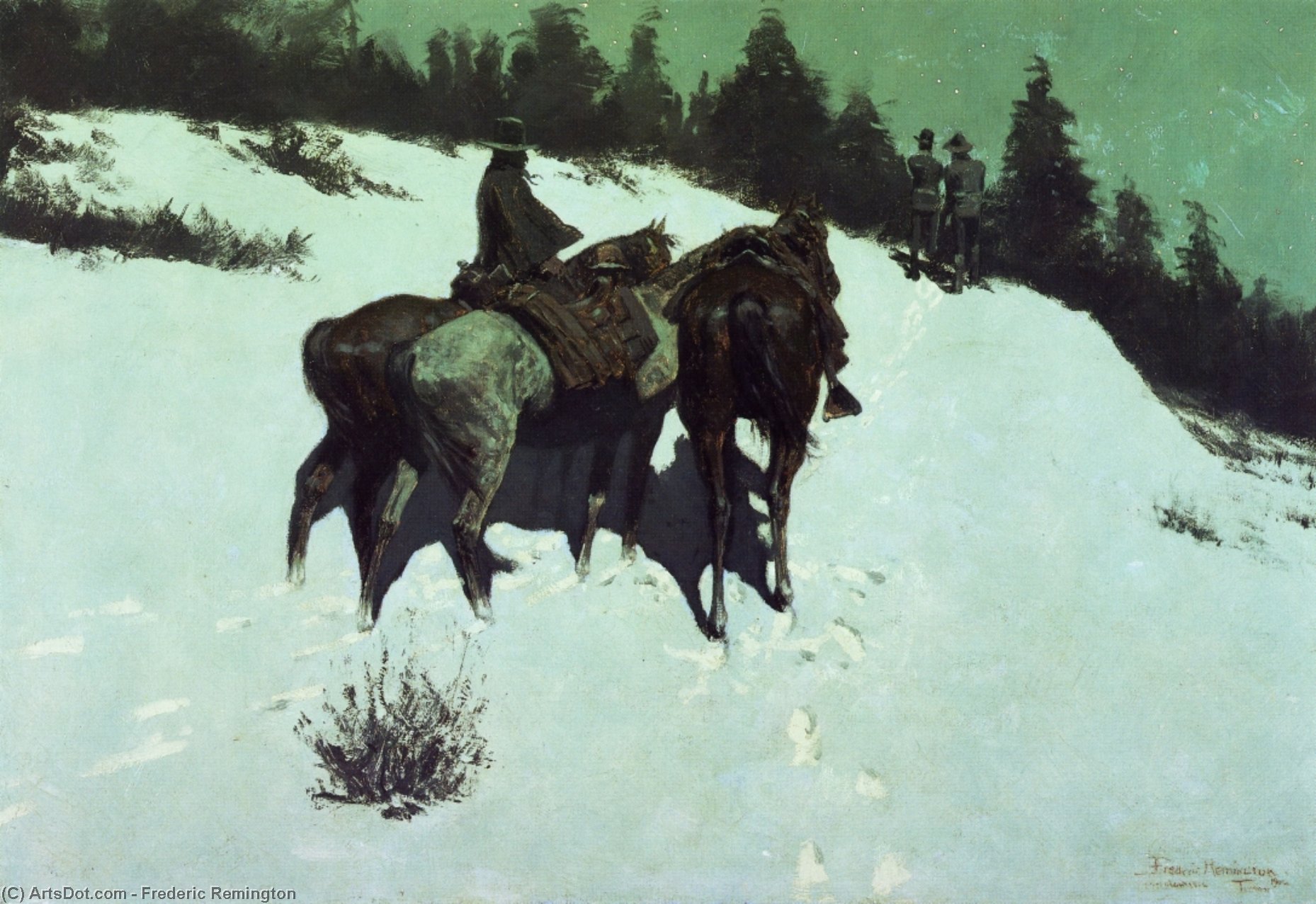 A Reconnaissance — Frederic Remington