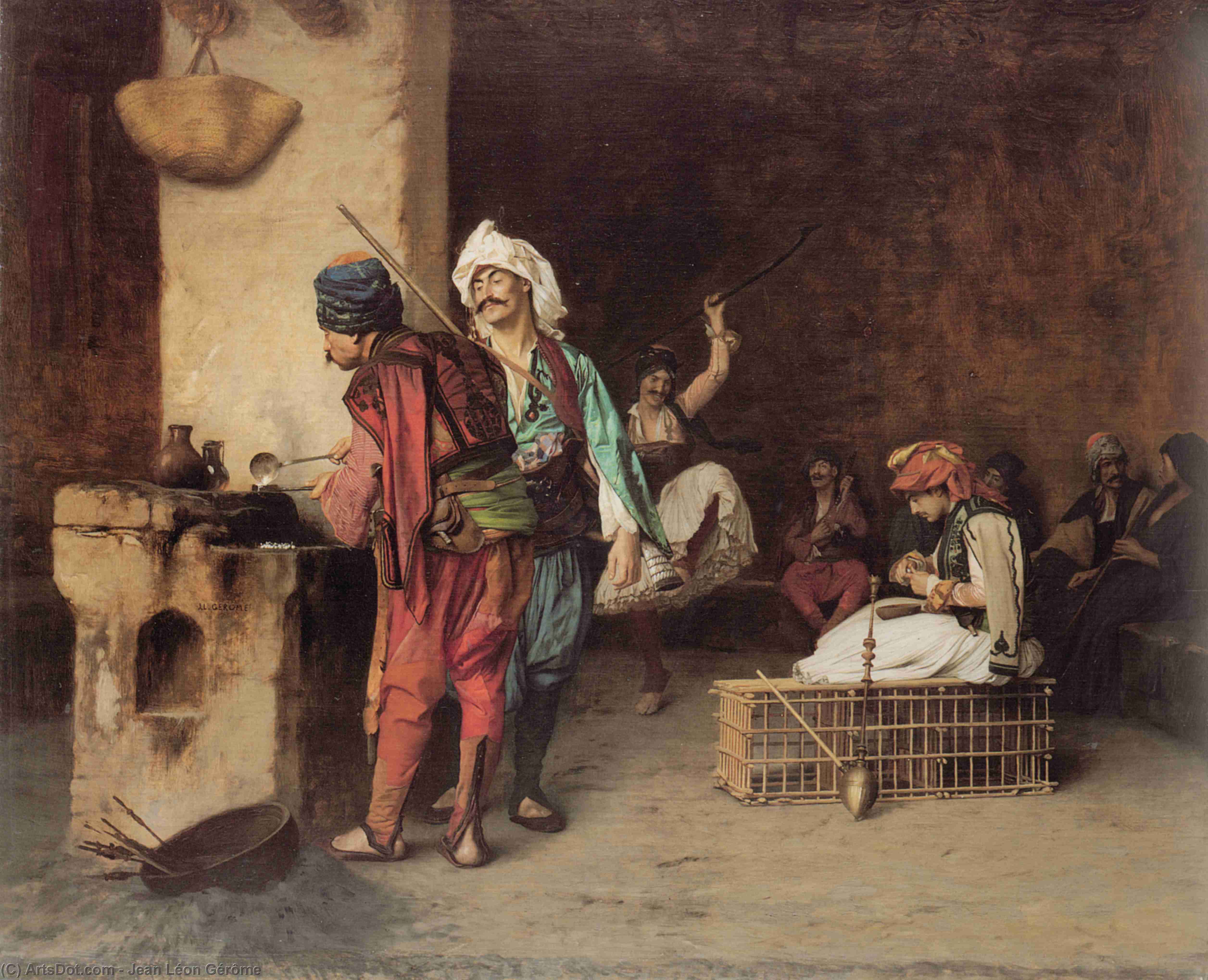 A Café In Cairo — Жан-леон Жерме