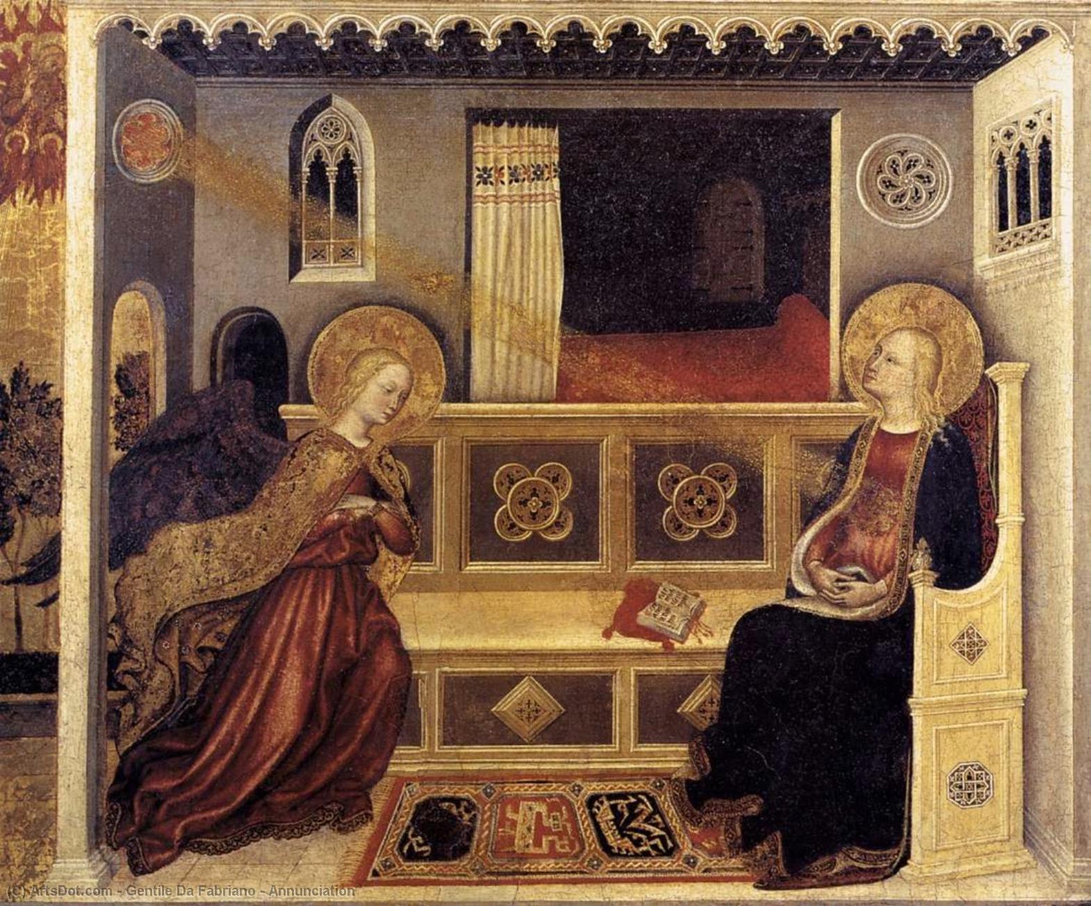 Annunciation — Джентиле Да Фабриано