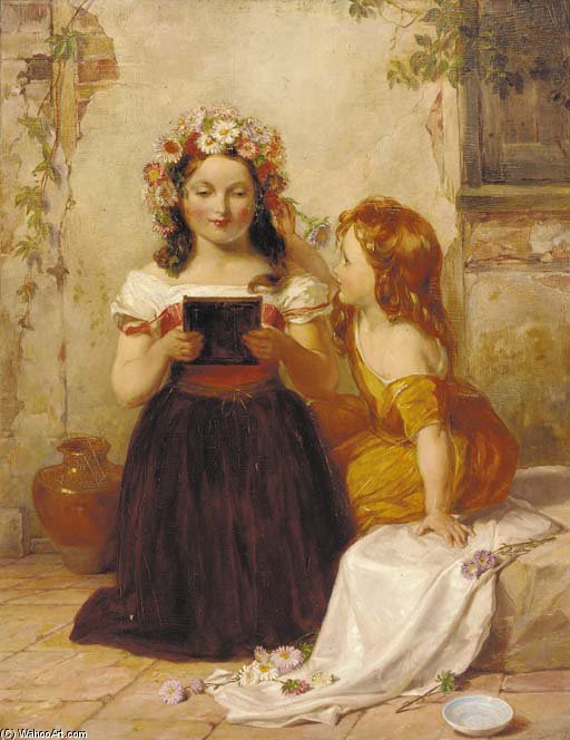 The May Queen — Thomas Uwins