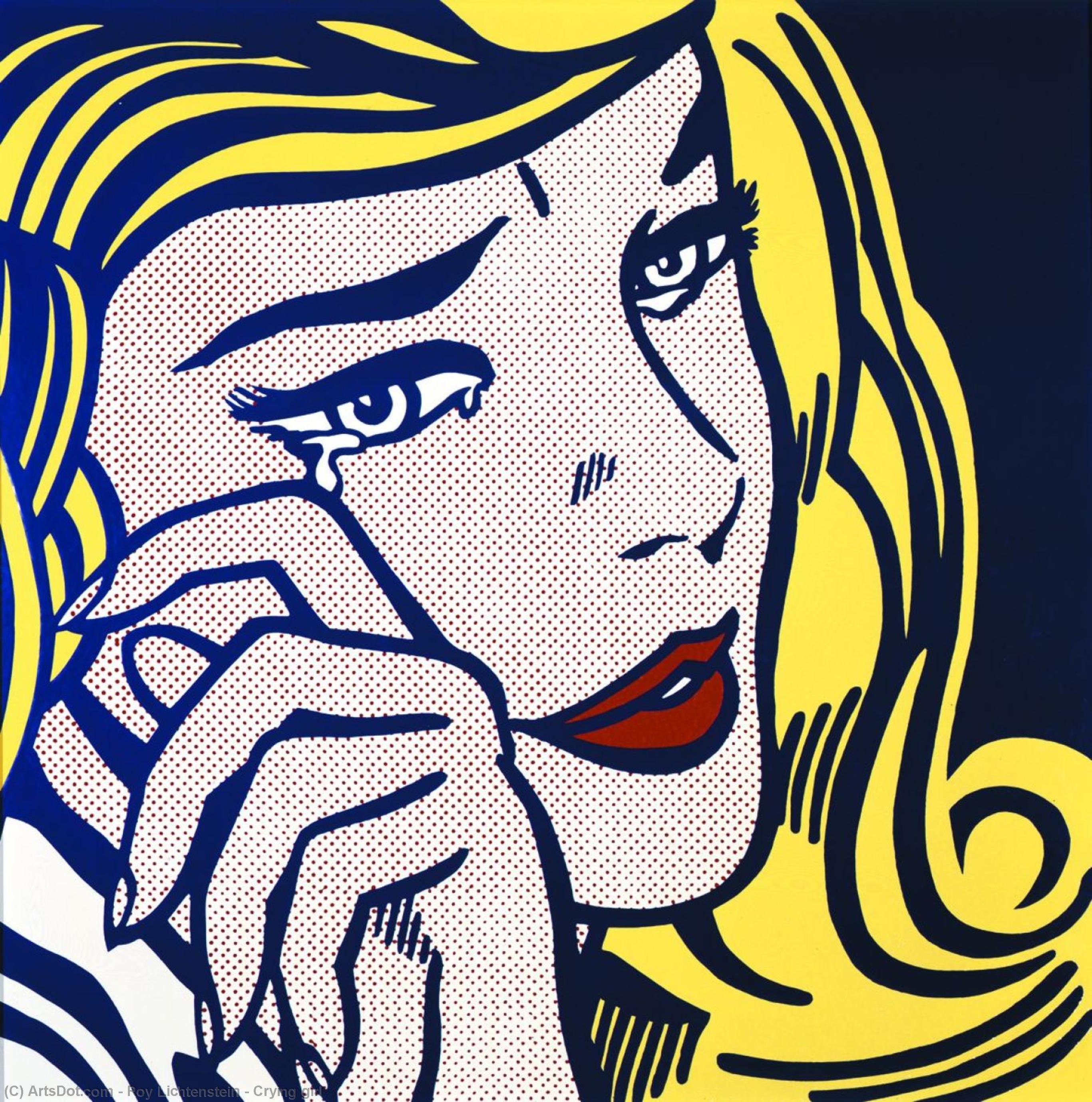 Roy Lichtenstein - Chica llorando