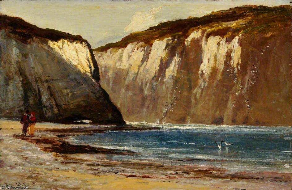 Cliffs And Sea — Edwin Ellis