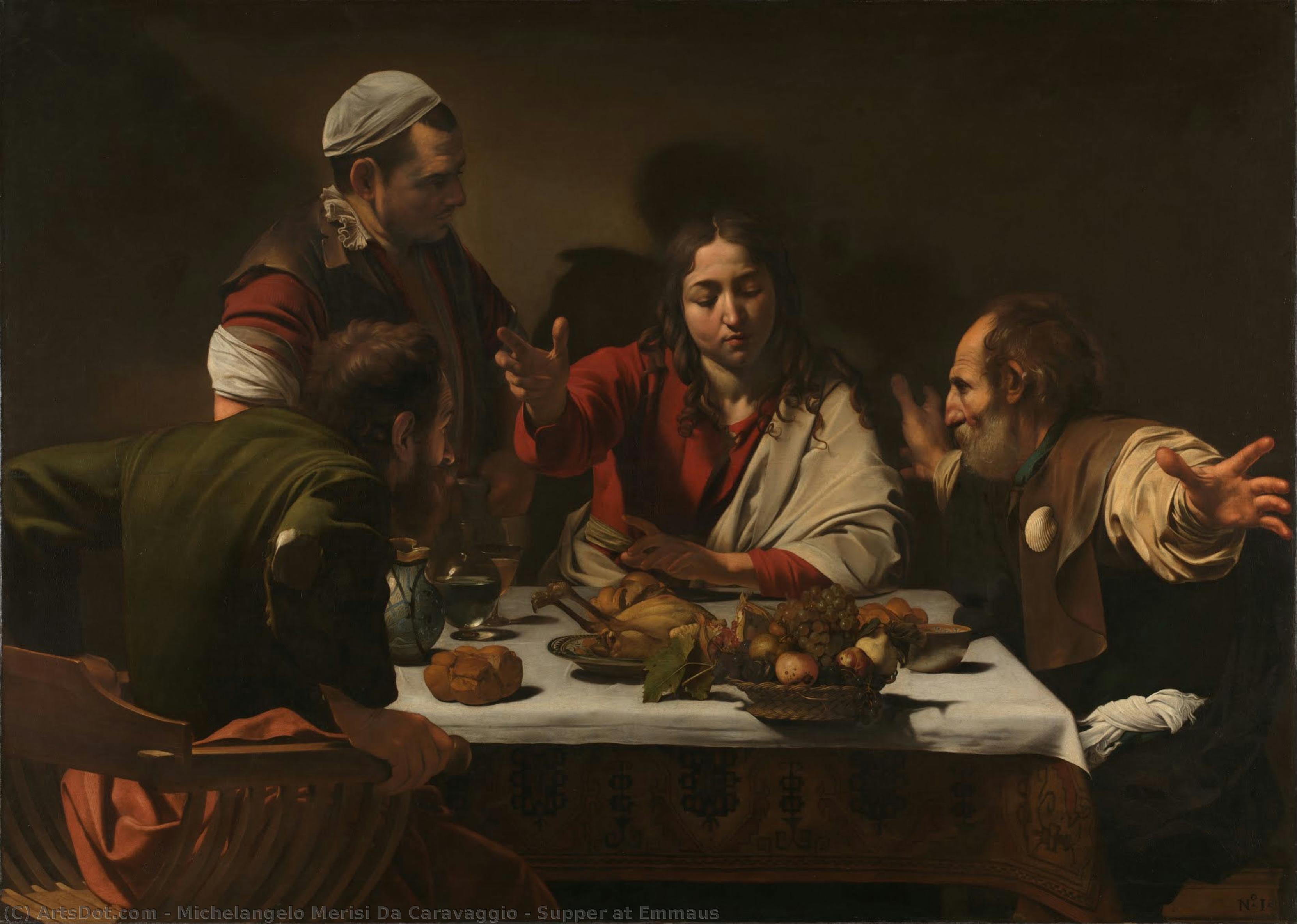 Supper At Emmaus — Каравађо