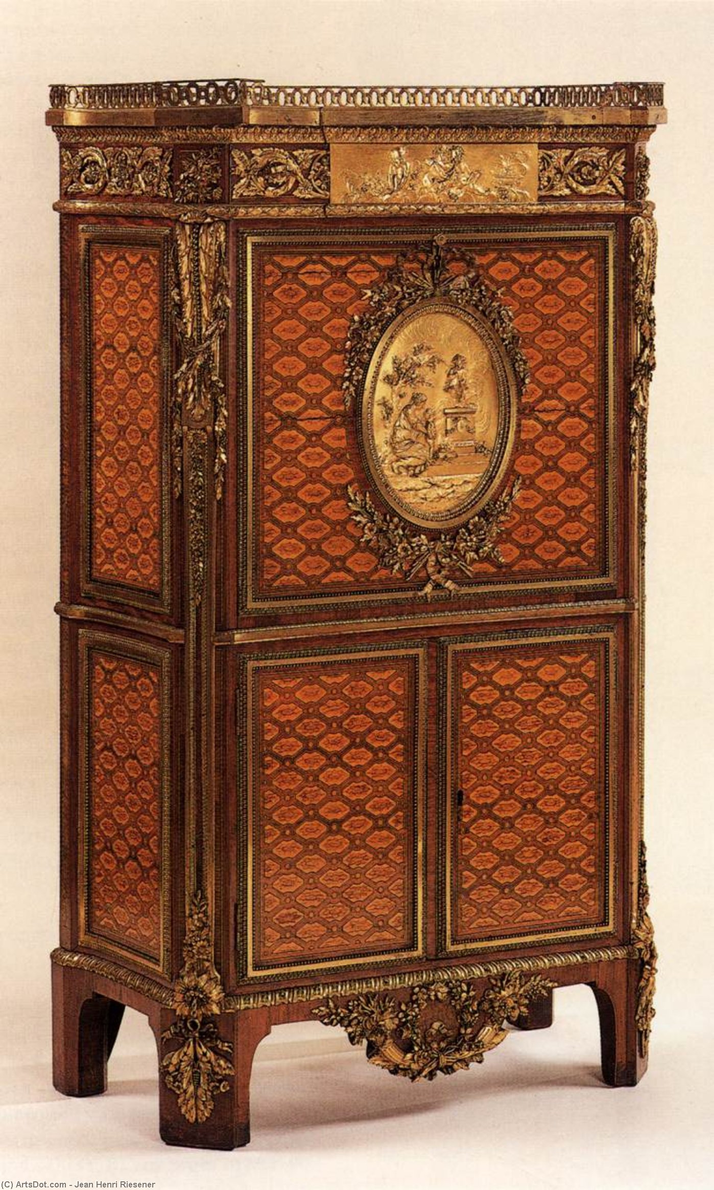 Jean Henri Riesener - Drop-front secretaire