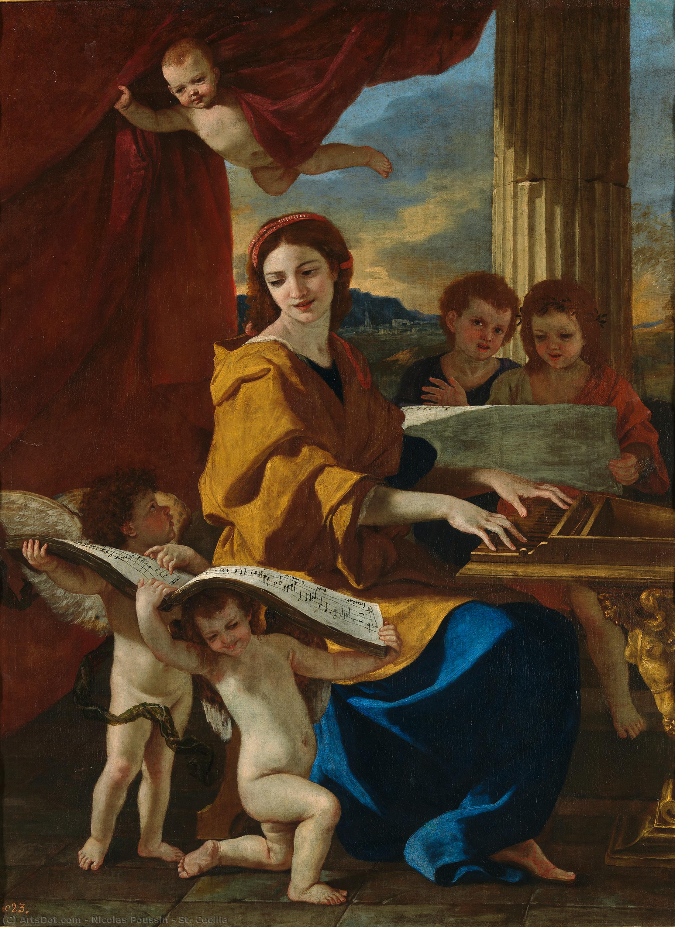 Nikolaj Pusen - St. Cecilia