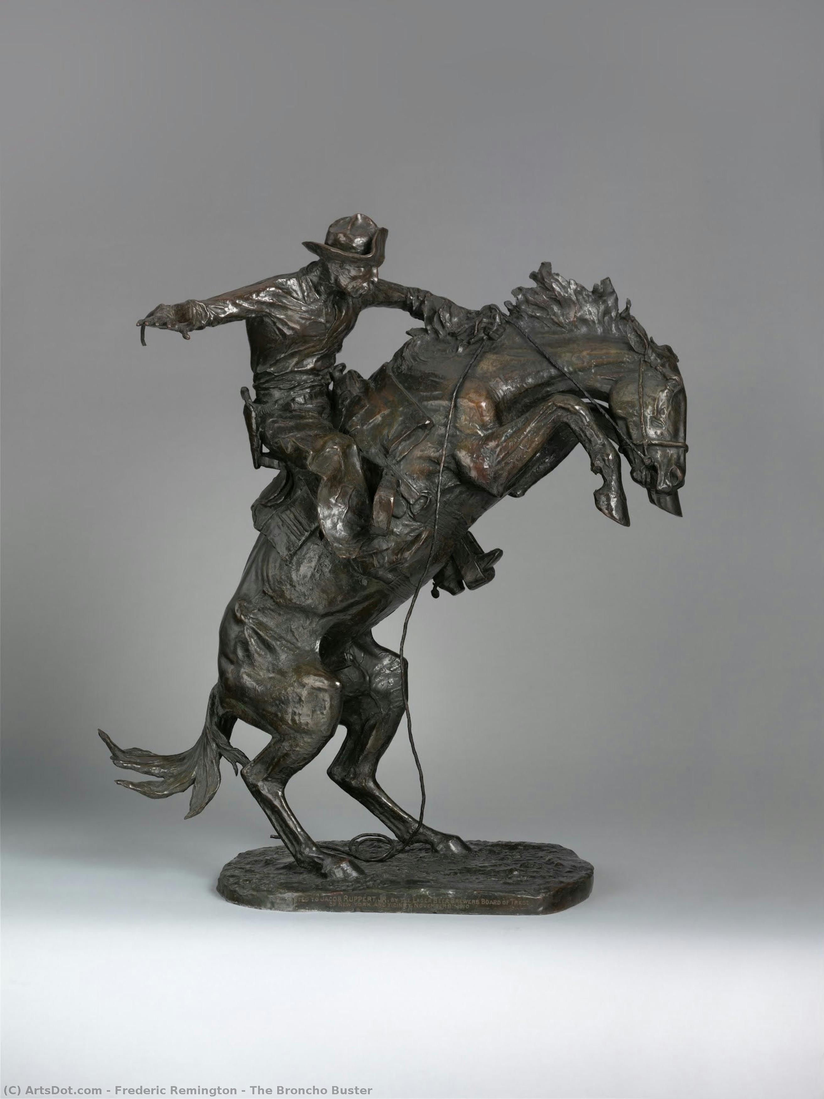 Frederic Remington - The Broncho Buster