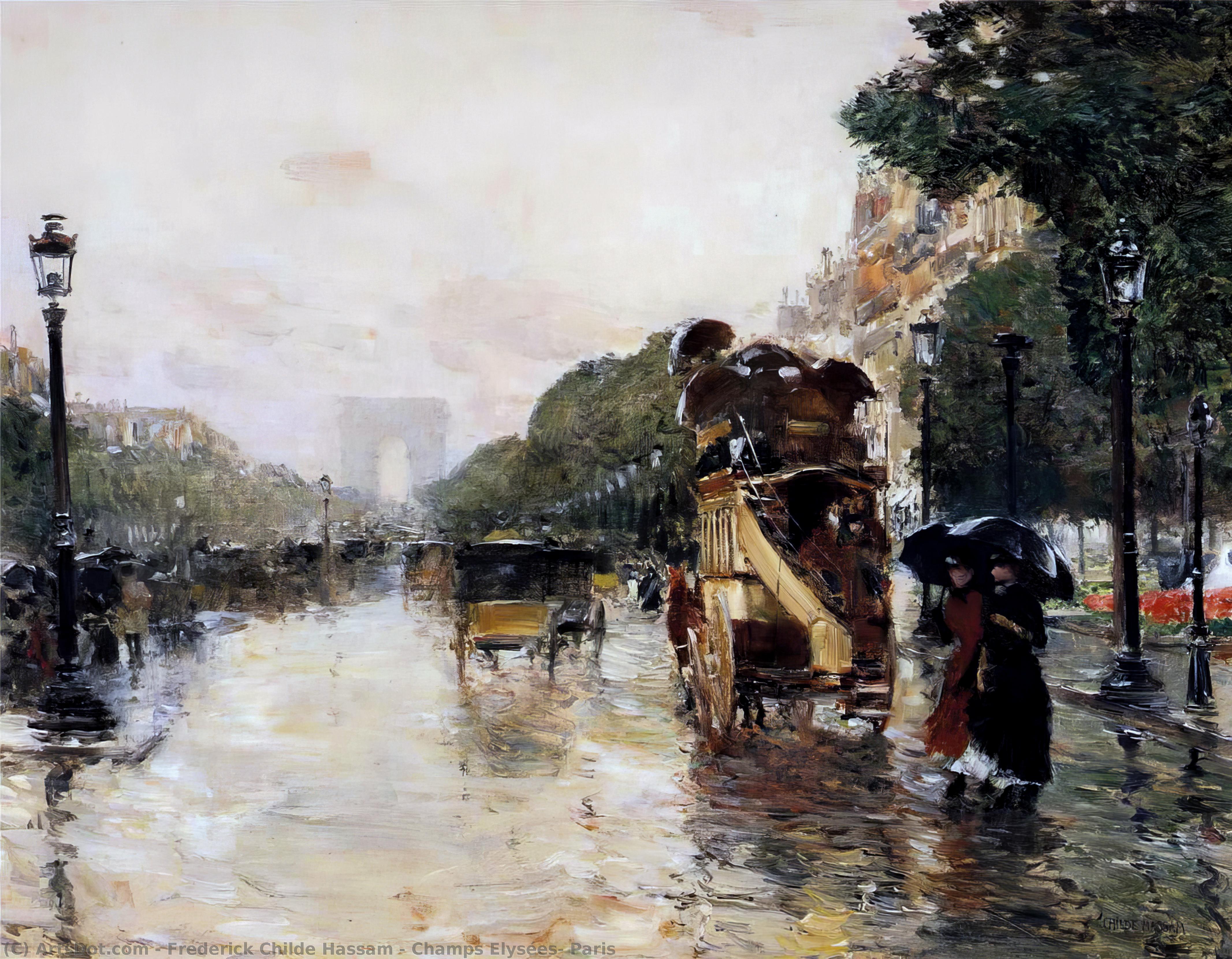 Фредерик Хассам - Champs Elysées, Paris
