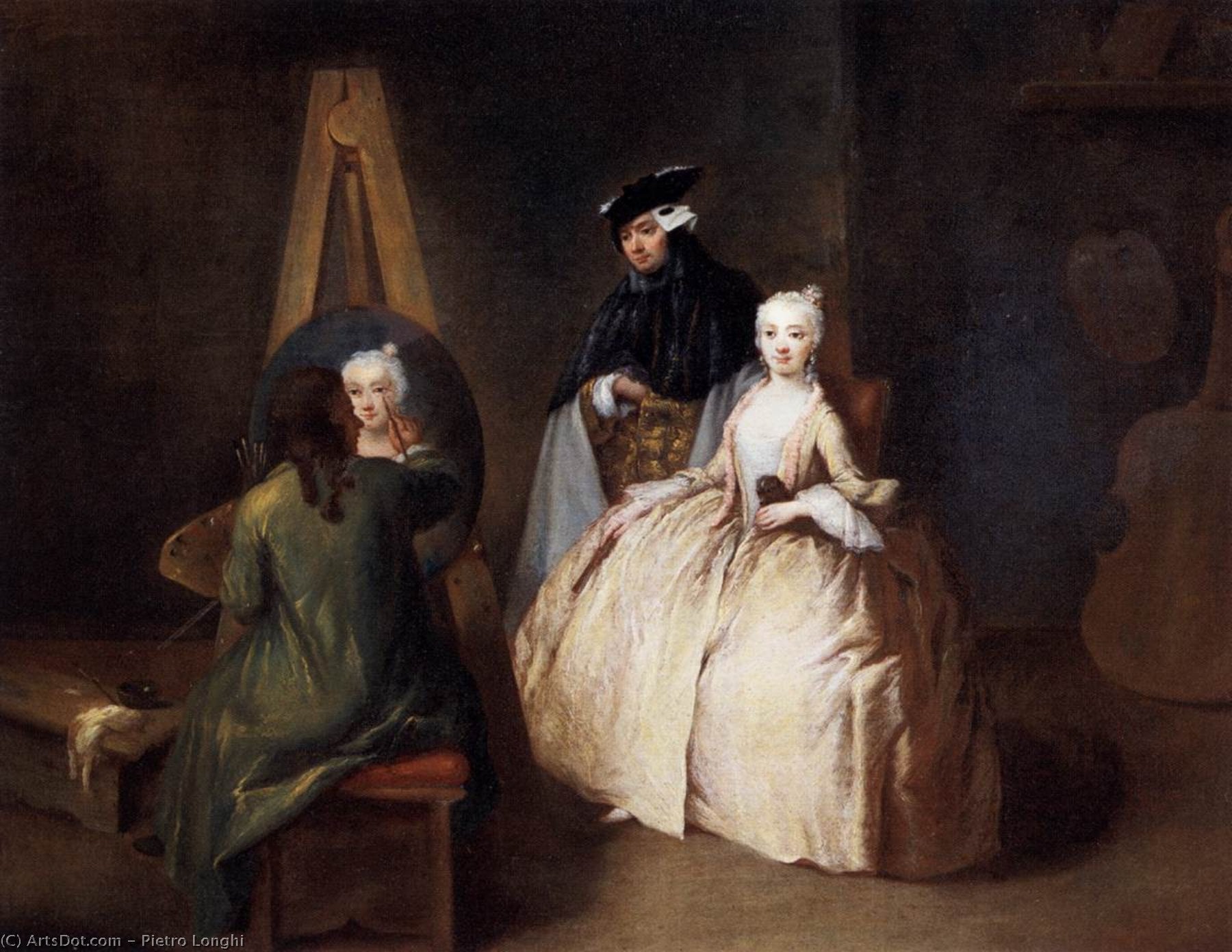 Painter In His Studio — Pietro Longhi