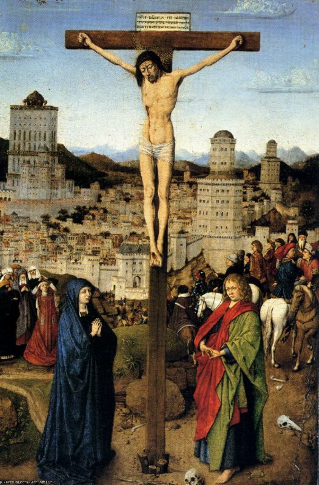 Crucifissione 1 — Jan Van Eyck