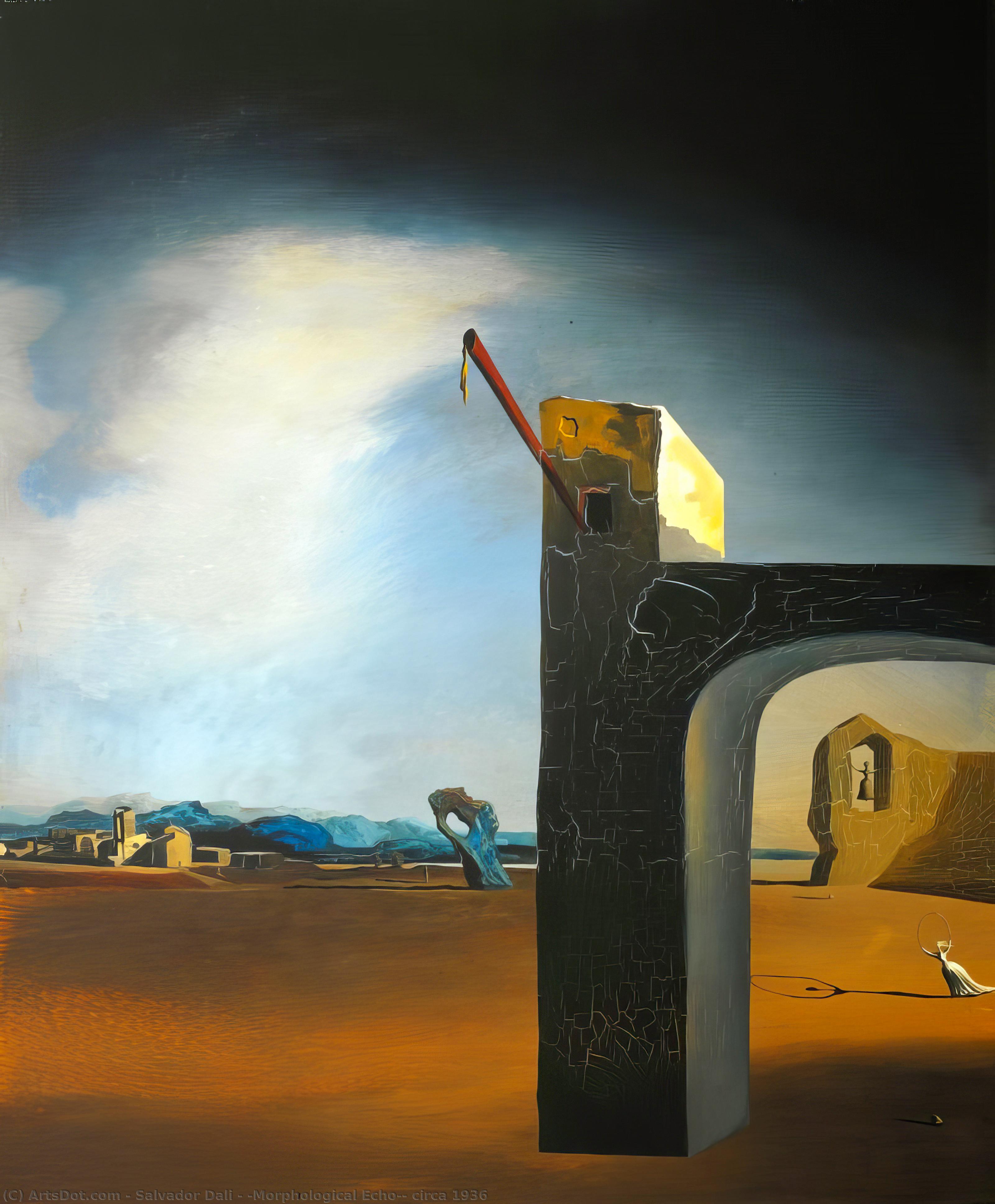 Salvador Dalí - 'Morfološki eho', oko 1936.