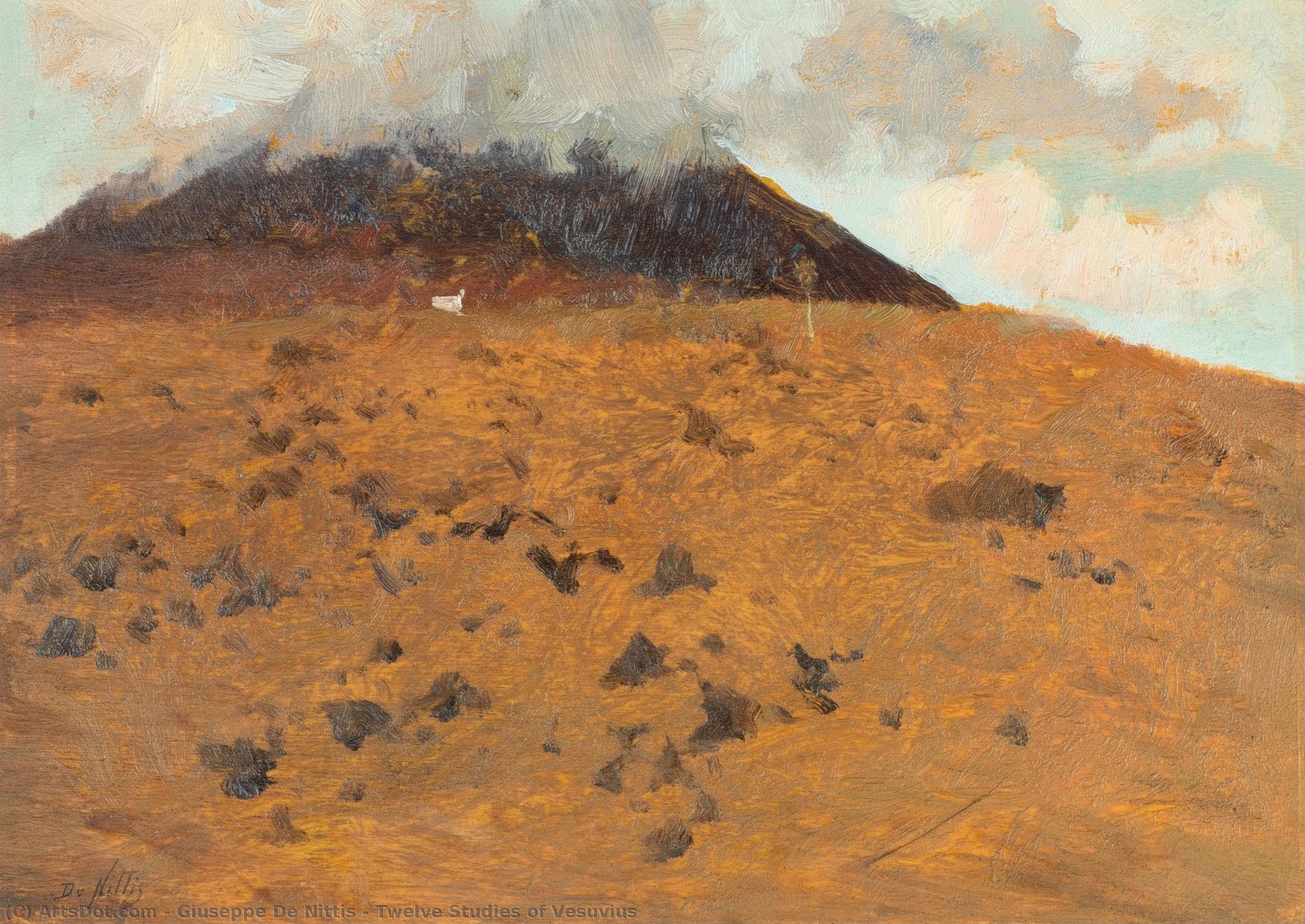 ჯუზეპე დე ნიტისი - Twelve Studies of Vesuvius
