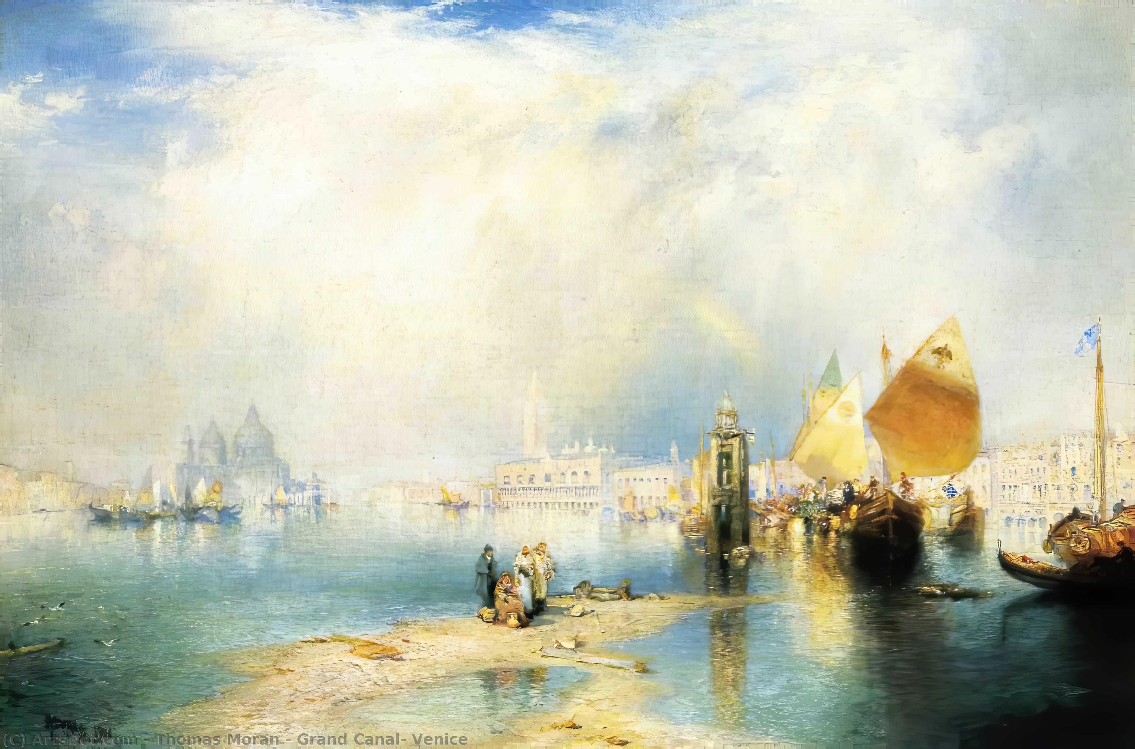 Grand Canal, Venice — Thomas Moran
