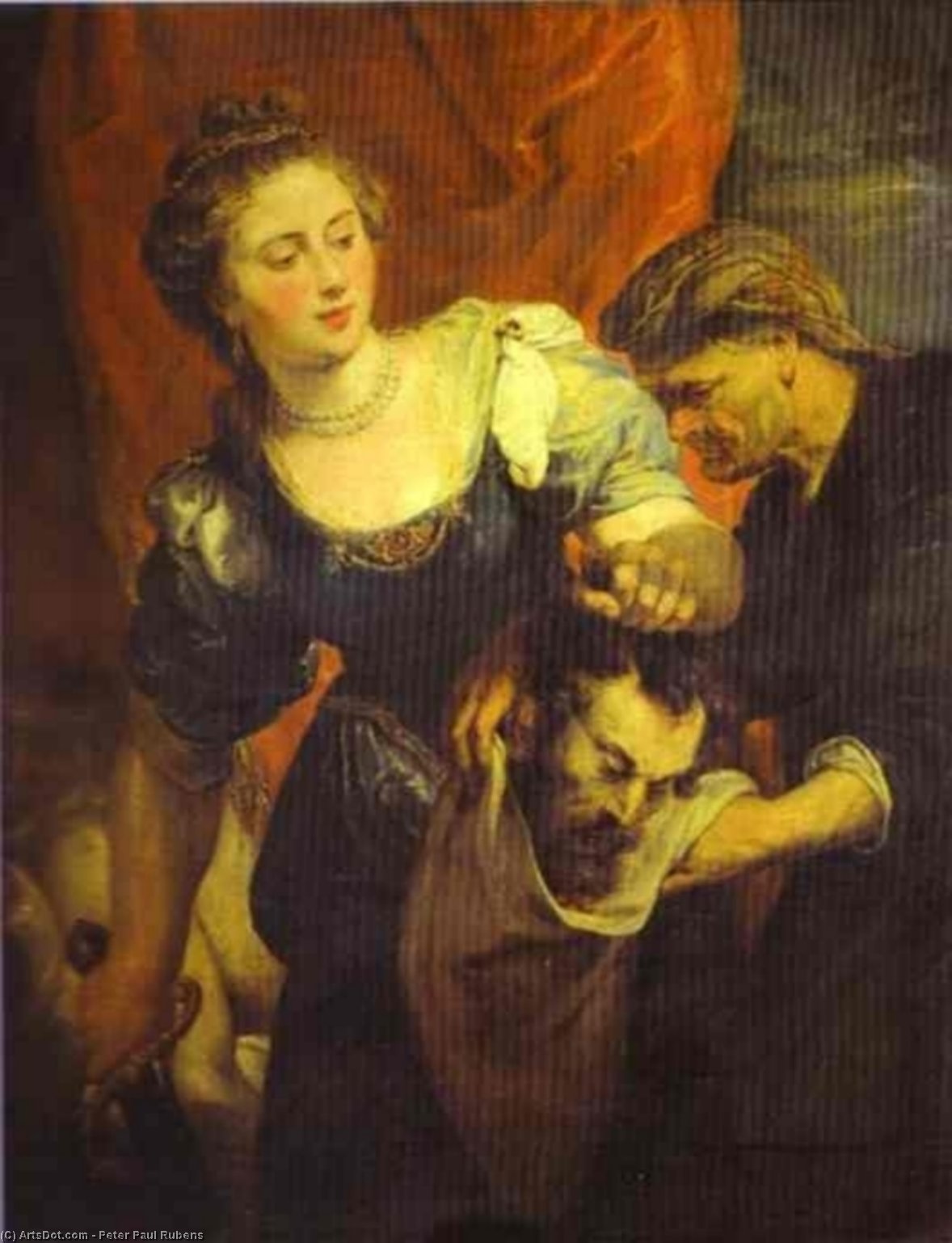 Judith With The Head Of Holofernes — Peter Paul Rubens