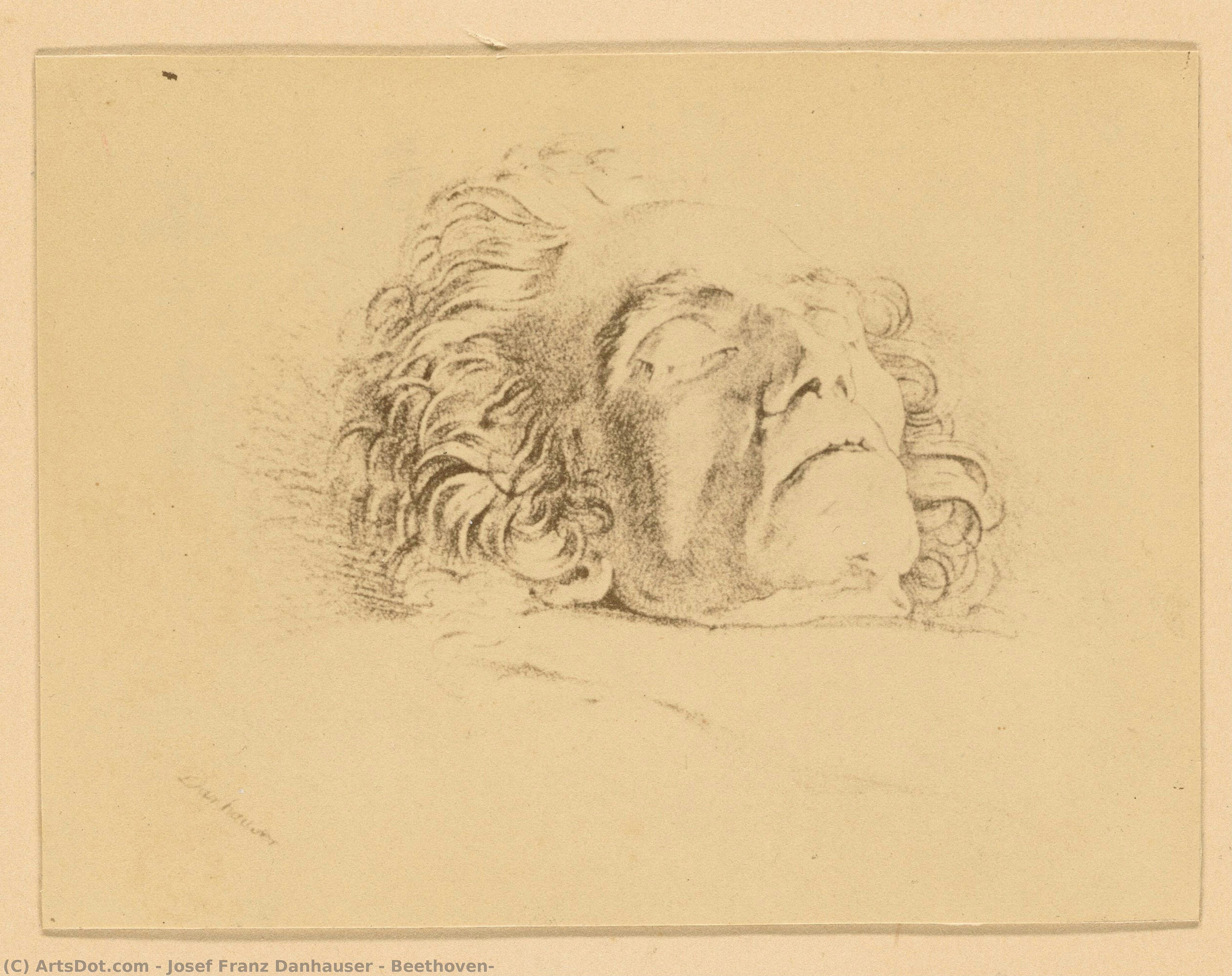 Ludwig Van Beethoven — Josef Franz Danhauser