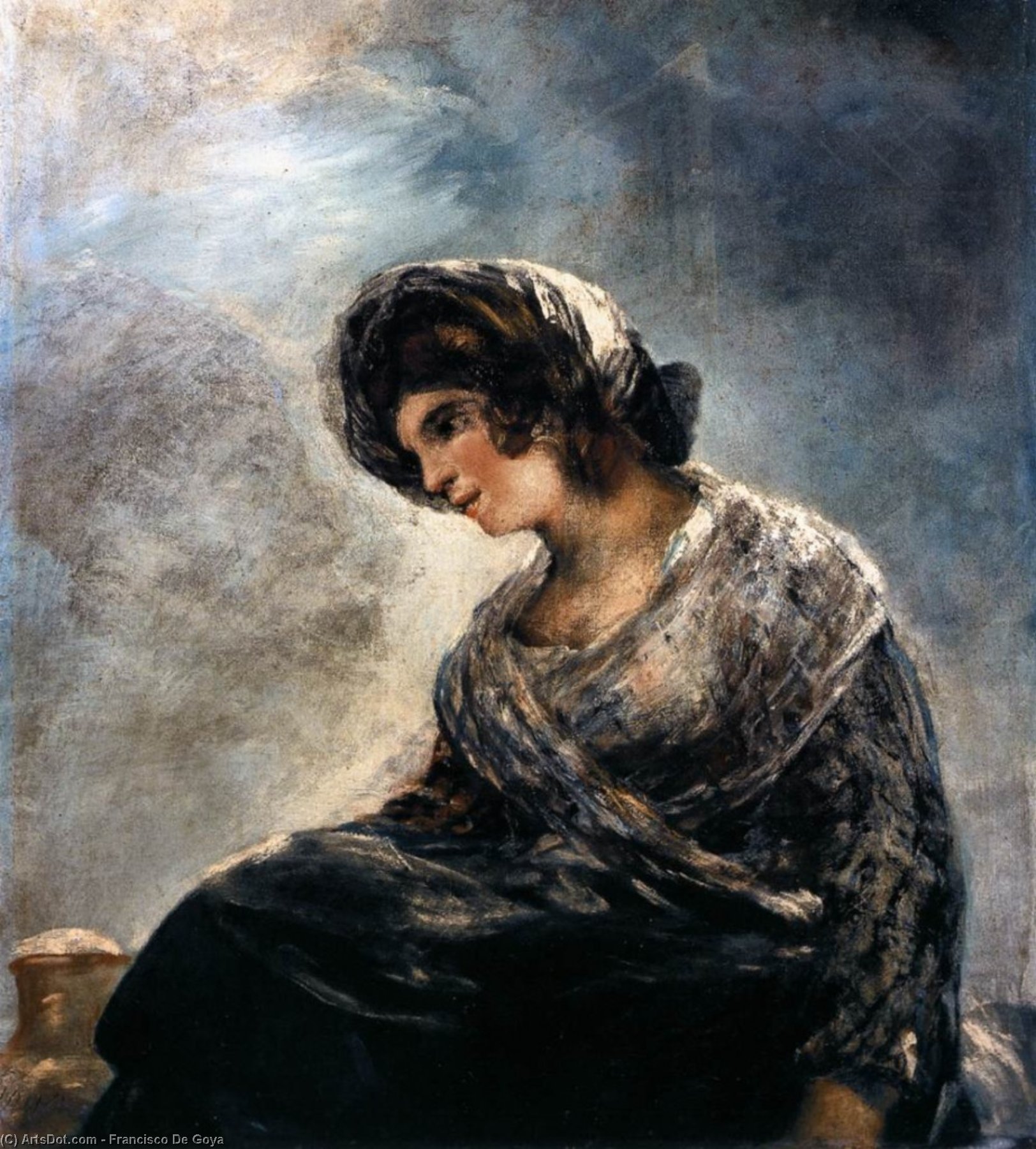 Țărănca Din Bordeaux — Francisco Goya