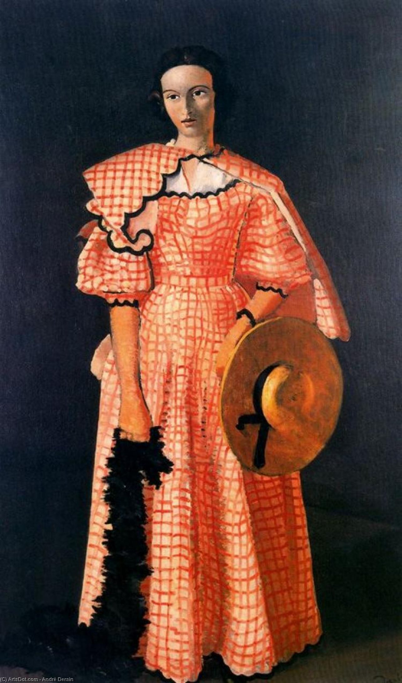 André Derain - Sciarpa Nera