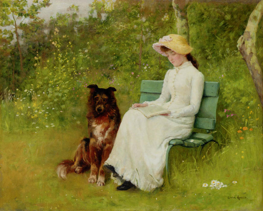 A Quiet Read — Edwin Harris