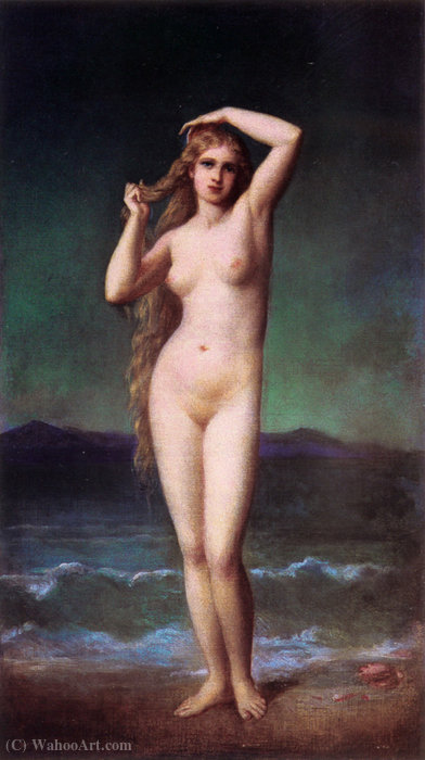 The Bather — Eugene-emmanuel Amaury-duval