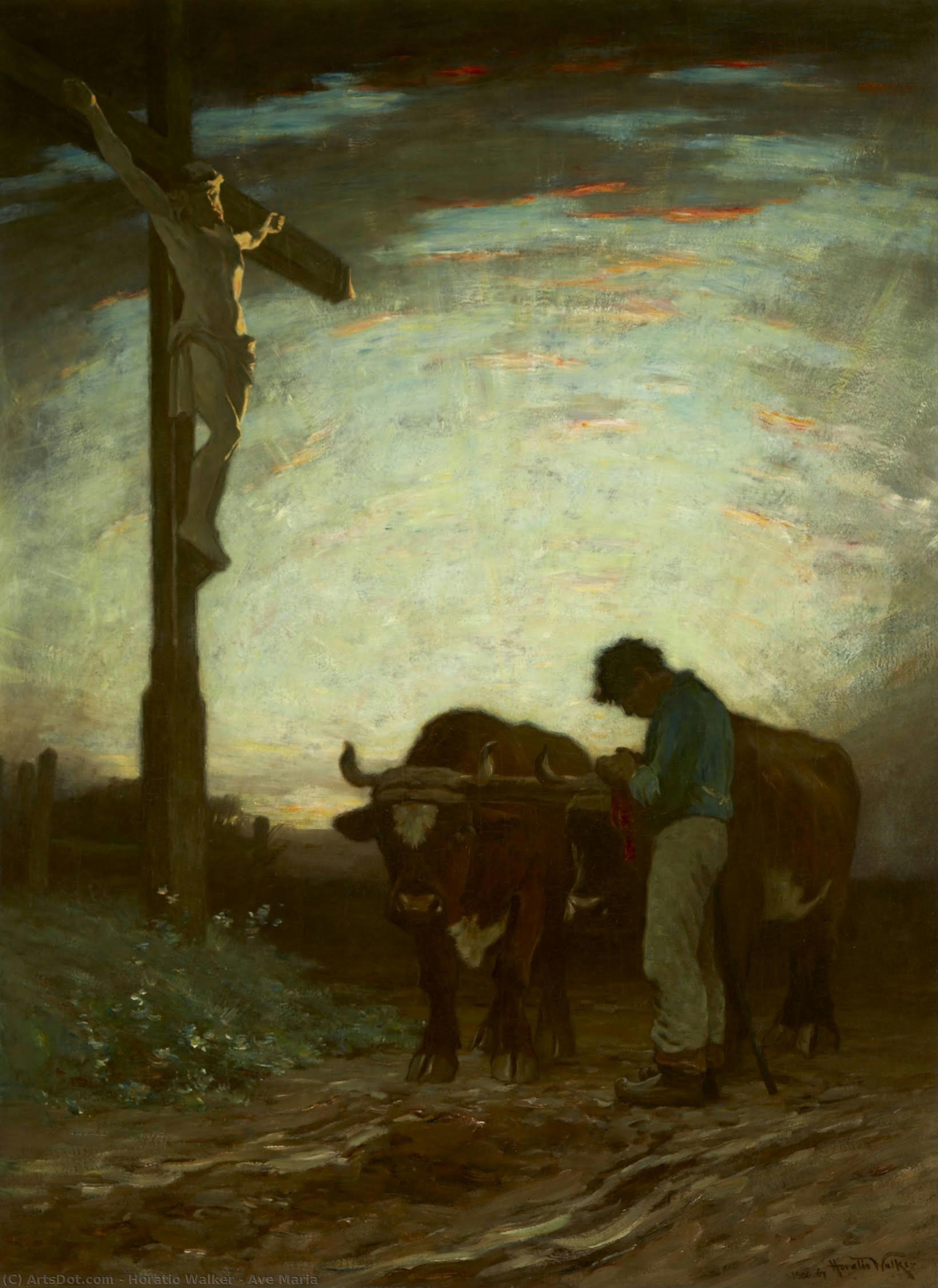 Horatio Walker - Ave Maria