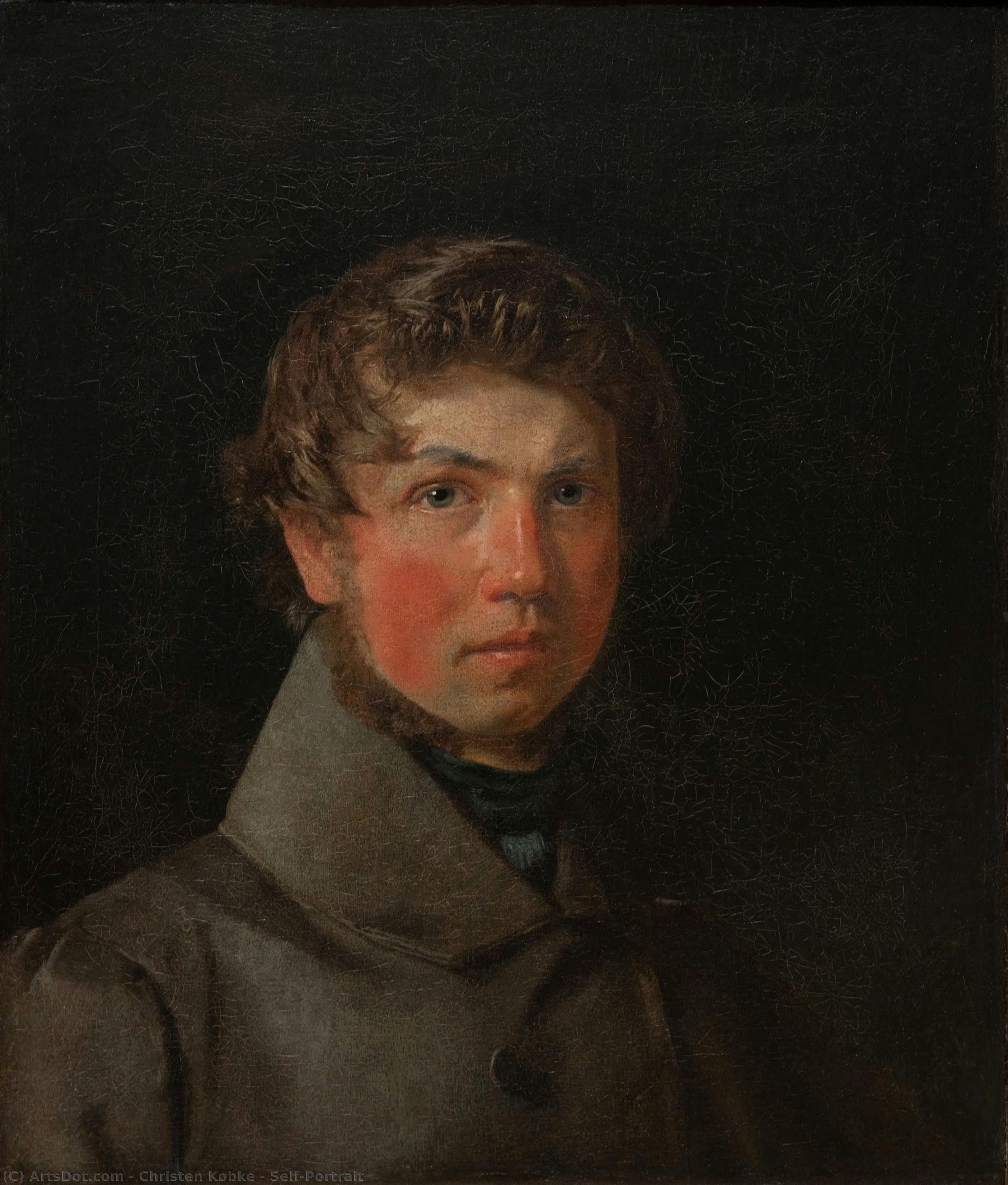 Self-portrait — Christen Købke