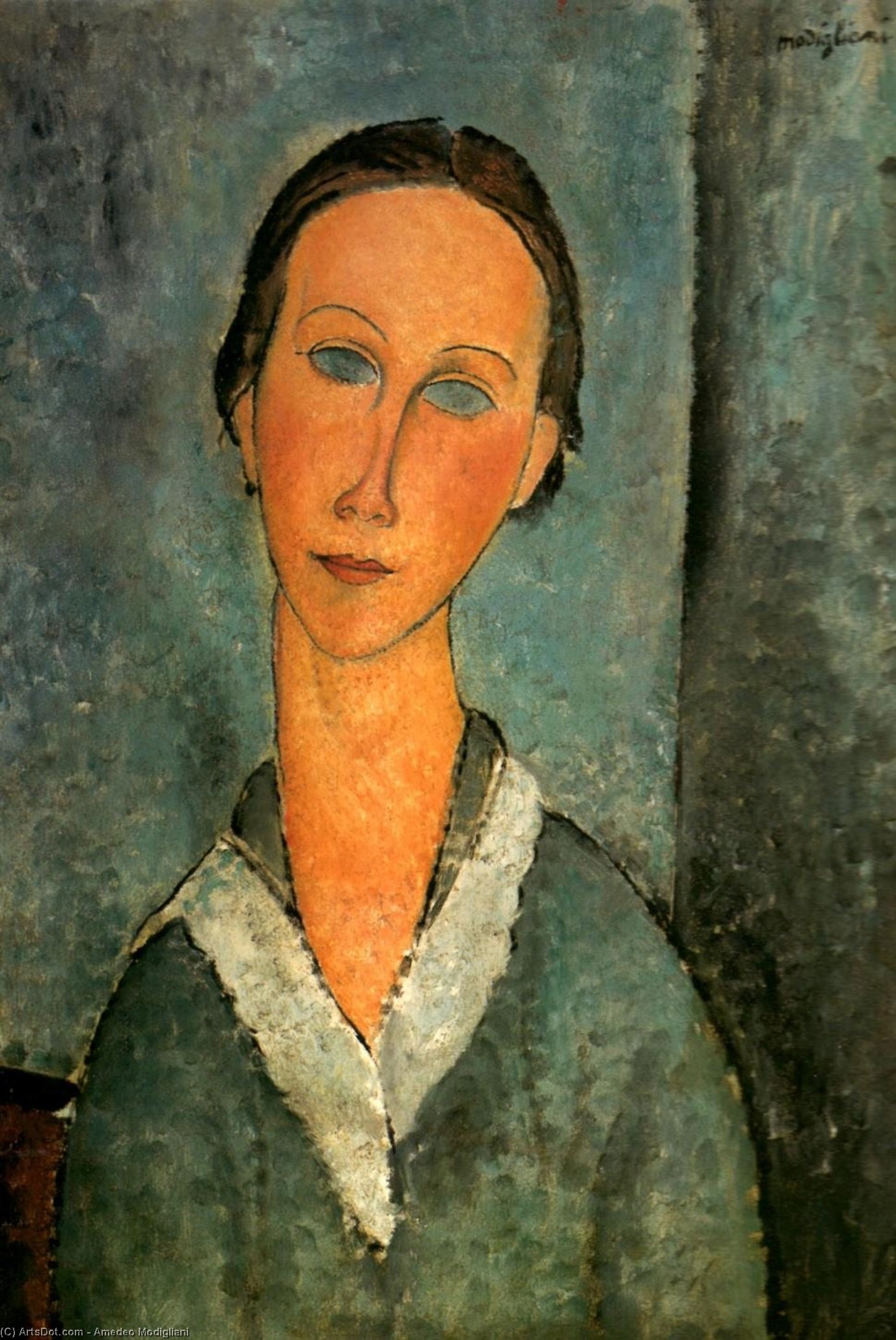 Ragazza Con Camicia Da Marinaio — Amedeo Modigliani