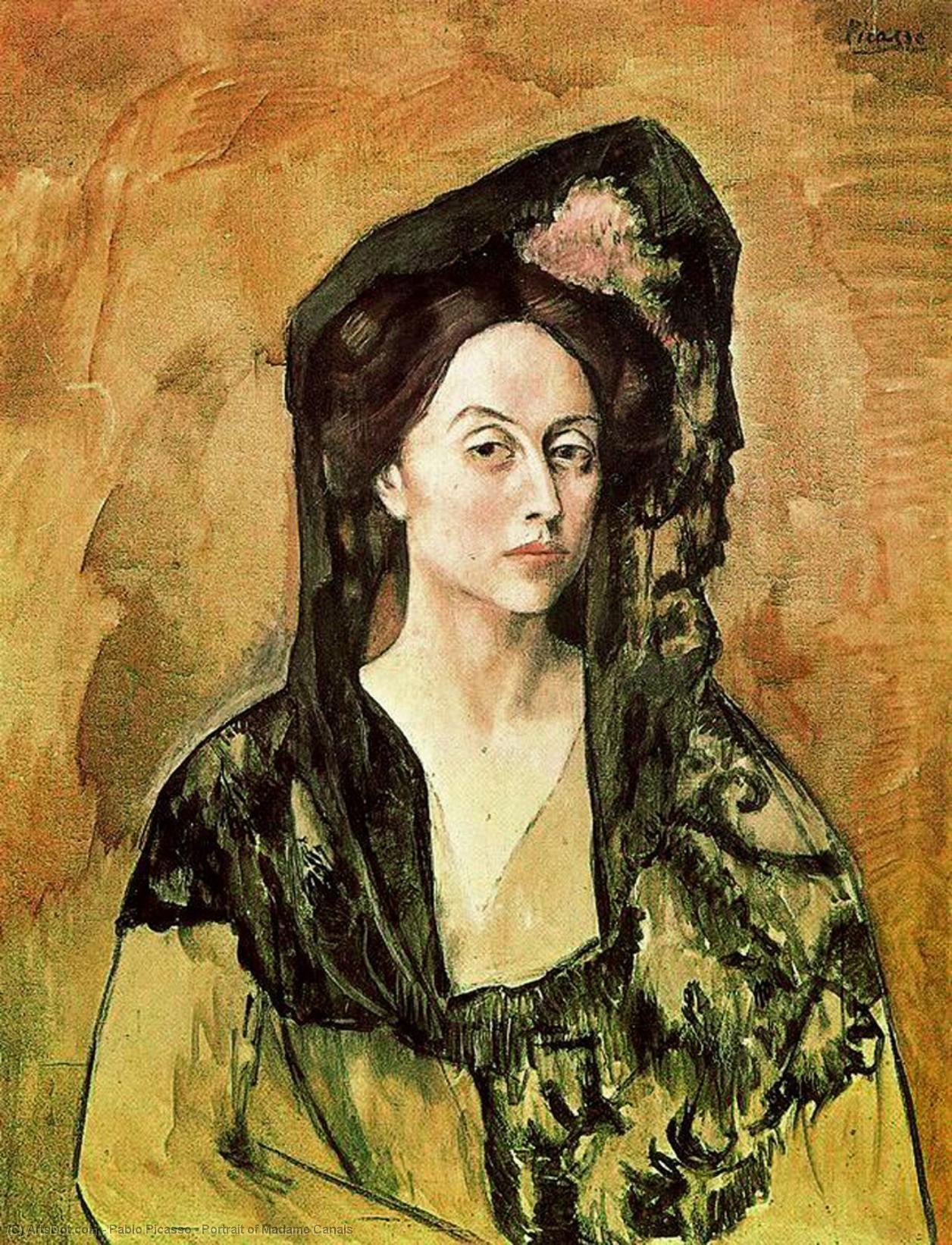 Pablo Picasso - Portret Dame Kanals