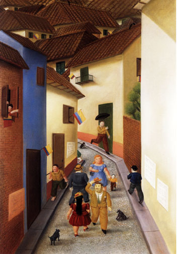 Street — Fernando Botero