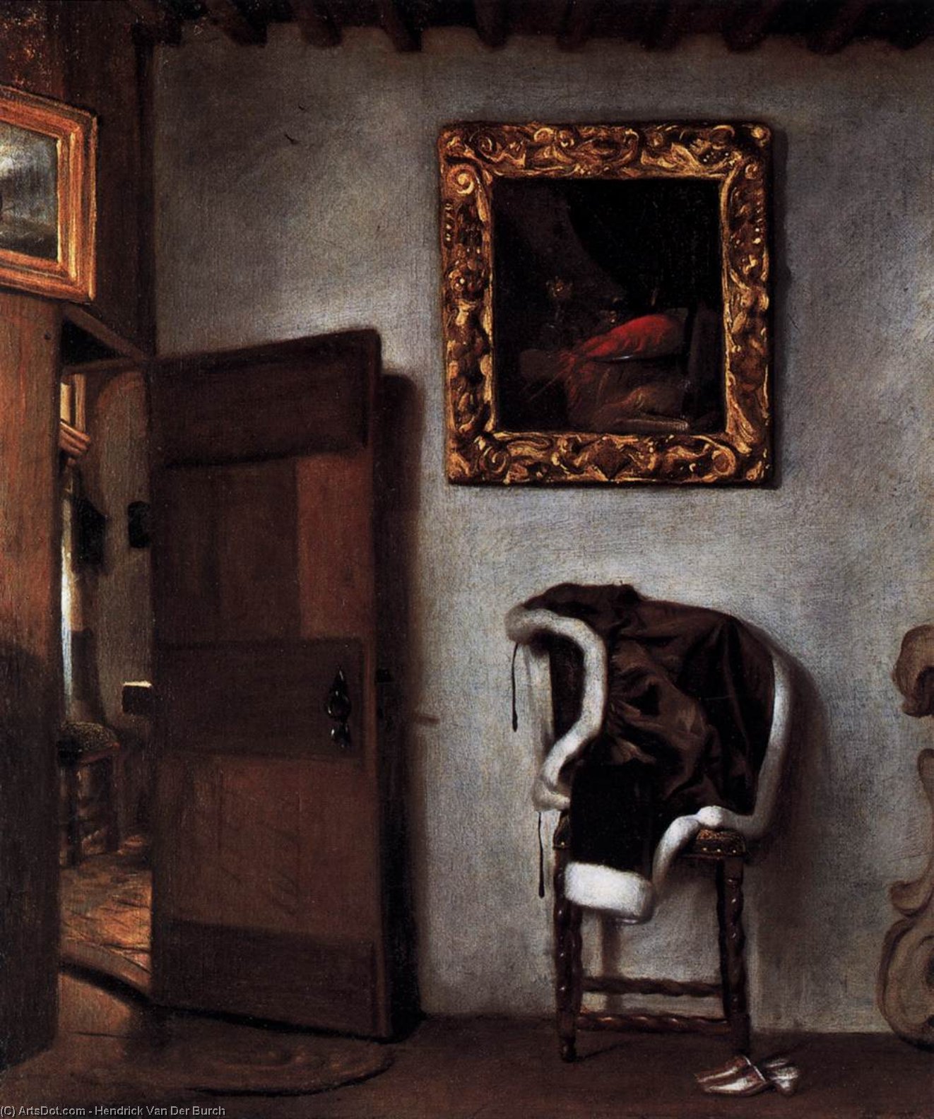 Dutch Interior — Hendrick Van Der Burch