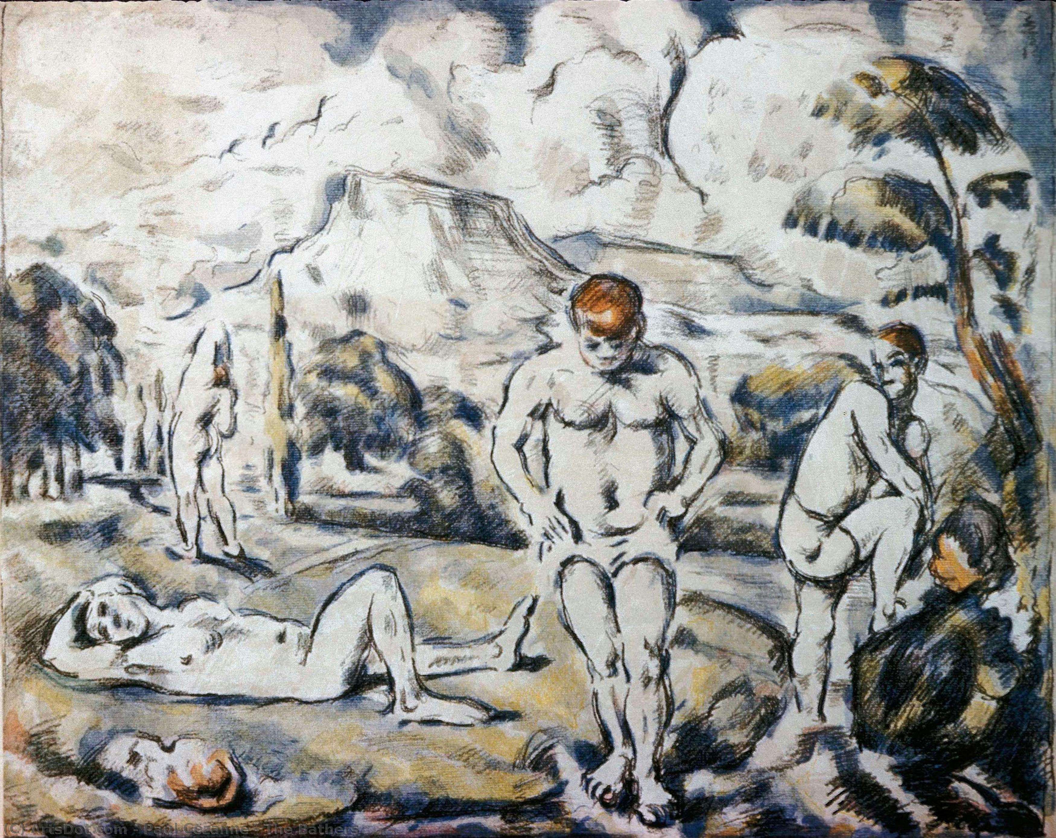 The Bathers — Paul Cézanne