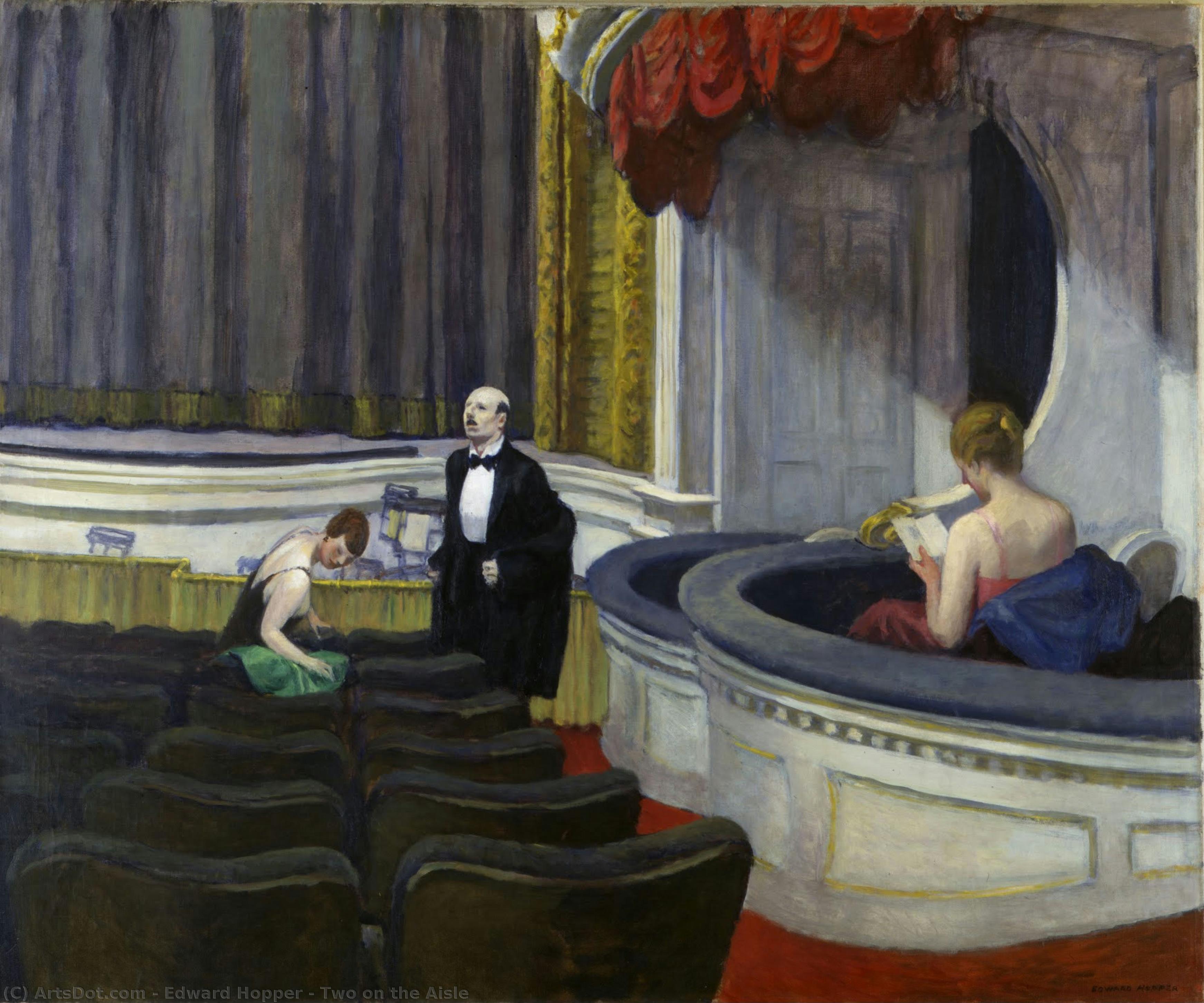 Due Sull'aisle — Edward Hopper