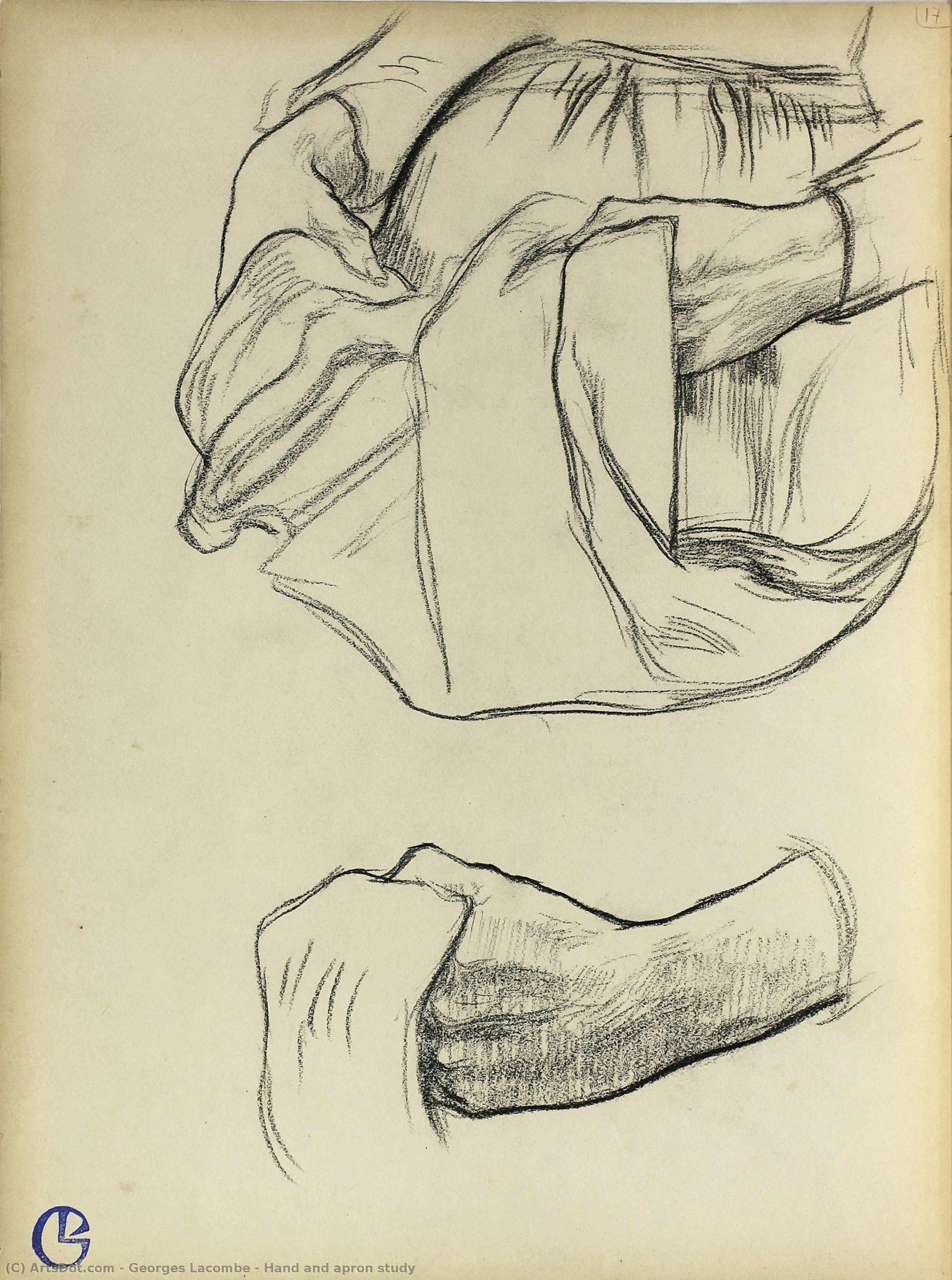 Жорж Лакомб - Hand and apron study