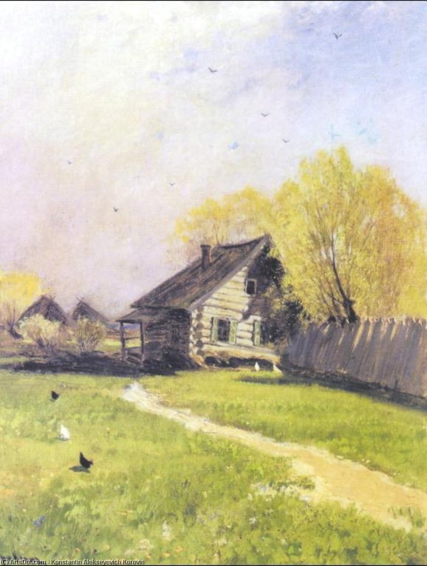 Konstantin Aleksiejewicz Korowin - Early spring