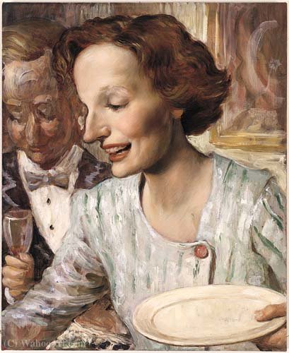 Buffet (1999) — John Currin