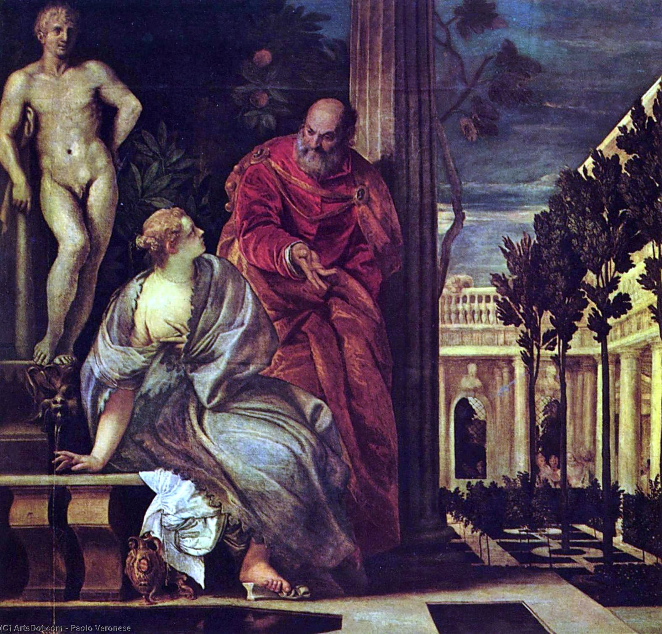 Bathsheba Bathing — Paolo Veronese