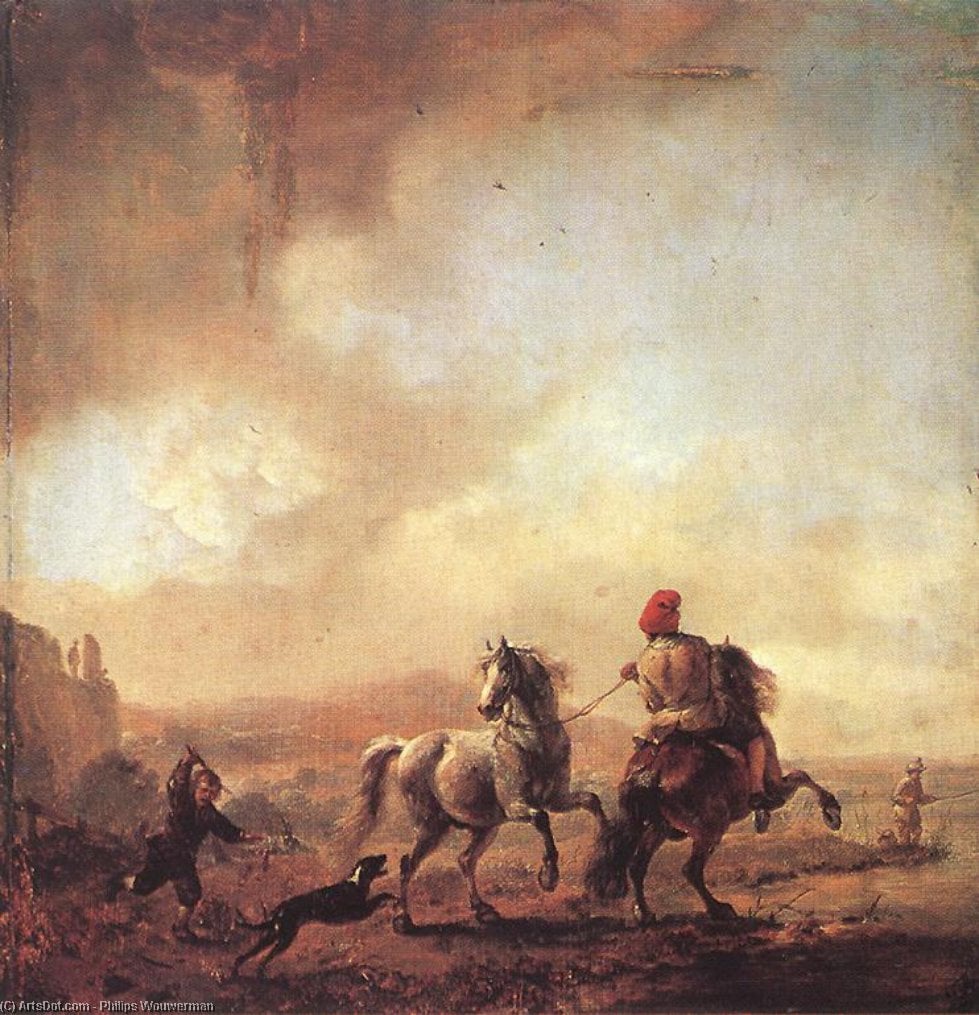 Two Horses — Philips Wouwermański