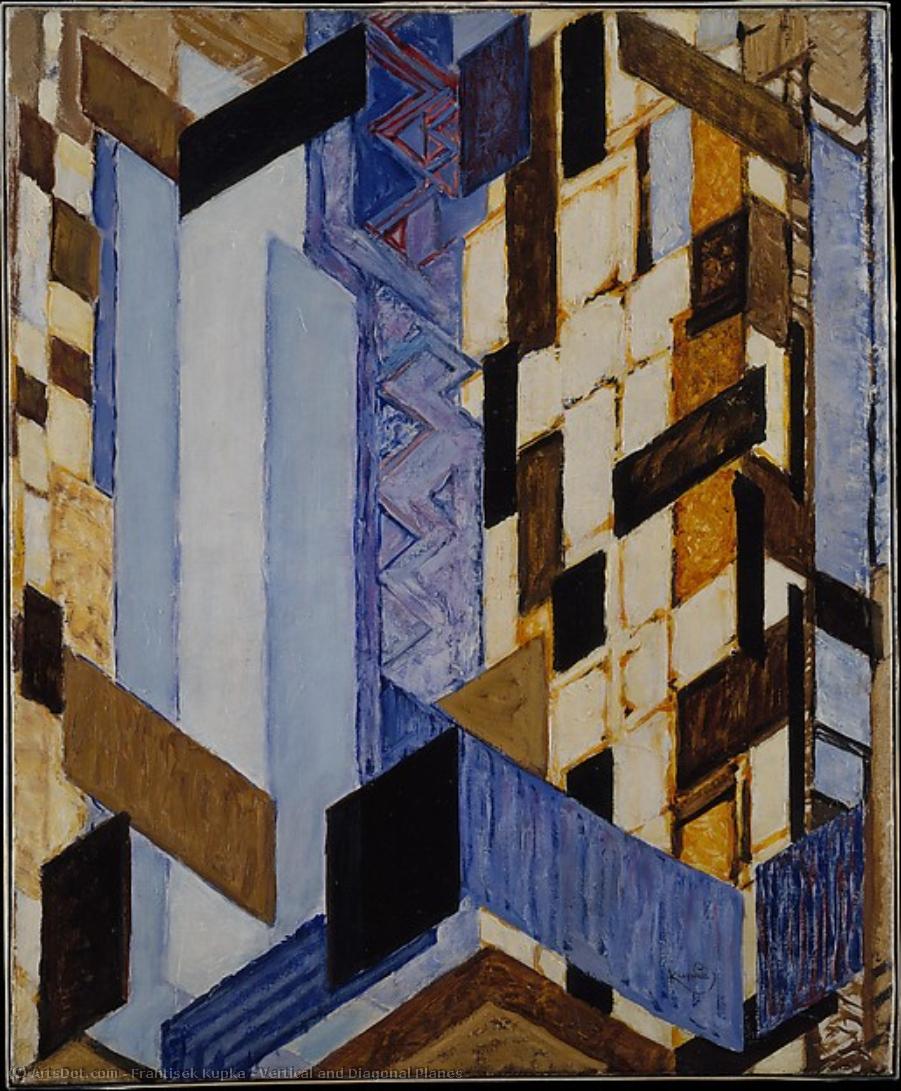 Vertical And Diagonal Planes — František Kupka