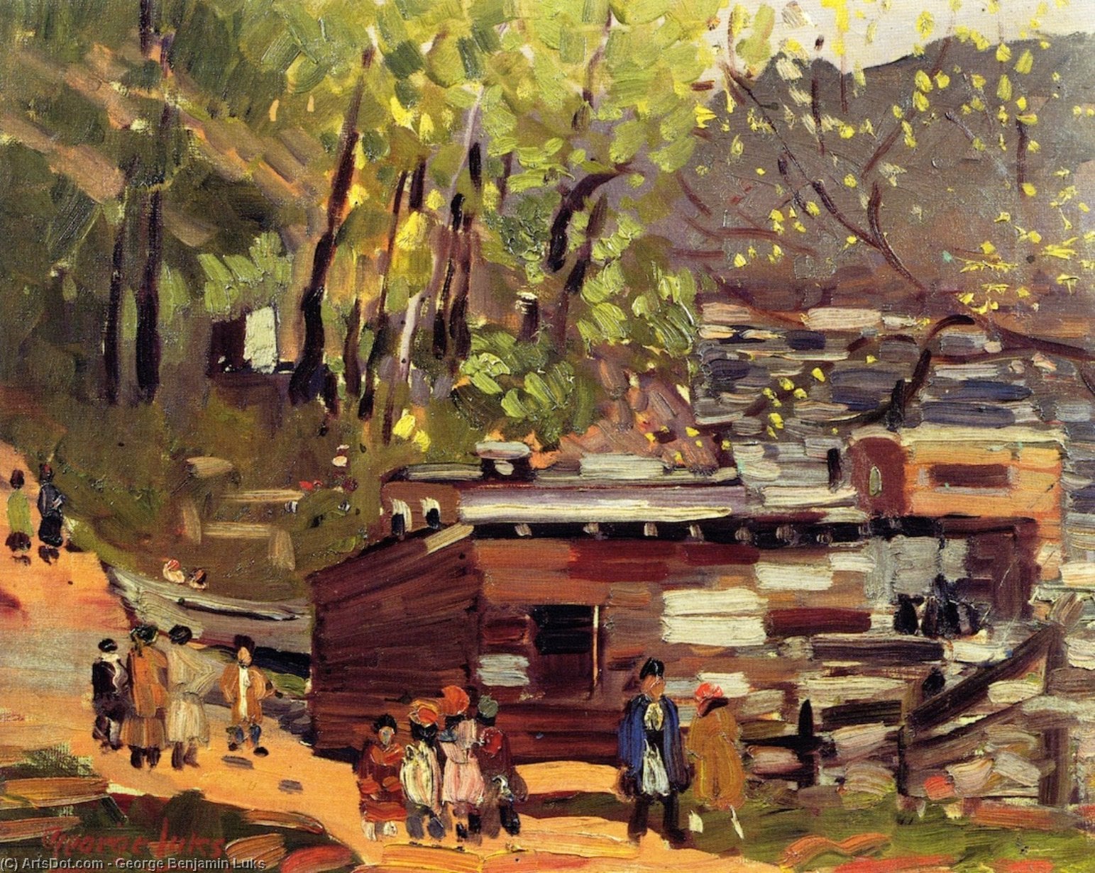 Upper Manhattan — George Luks