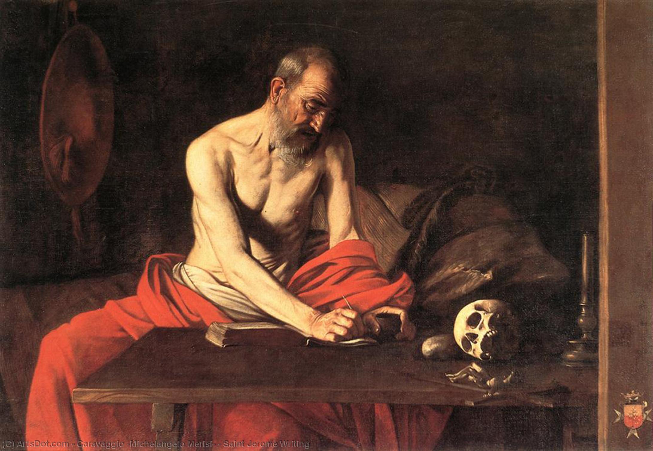 Karavadžas - Saint Jerome Writing