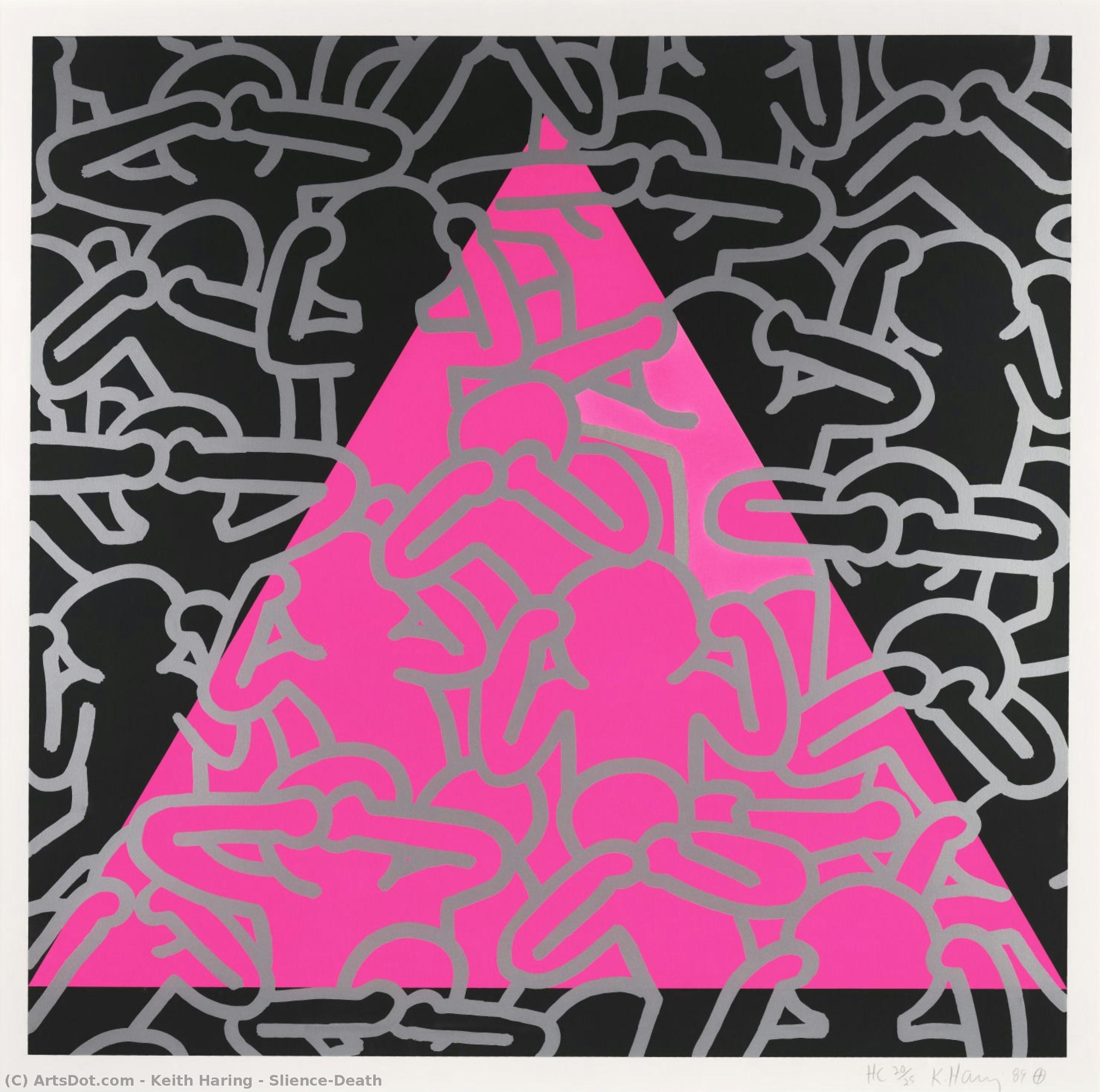 Keith Haring - Slience=Death